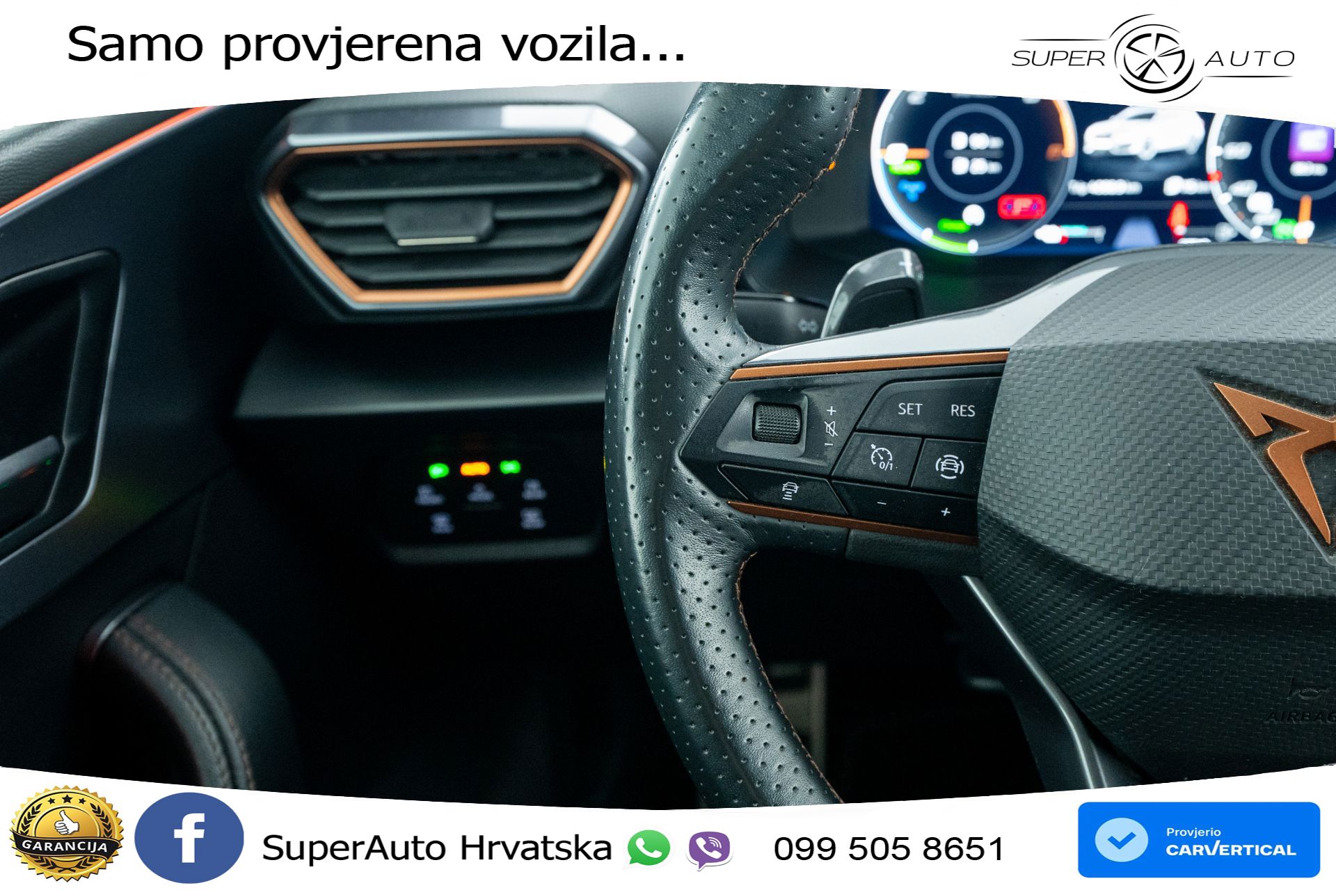 Cupra Leon SP 1.4 TSI DSG VZ 245 KS, LED+ACC+GR SJED+KAM+VIRT+PDC