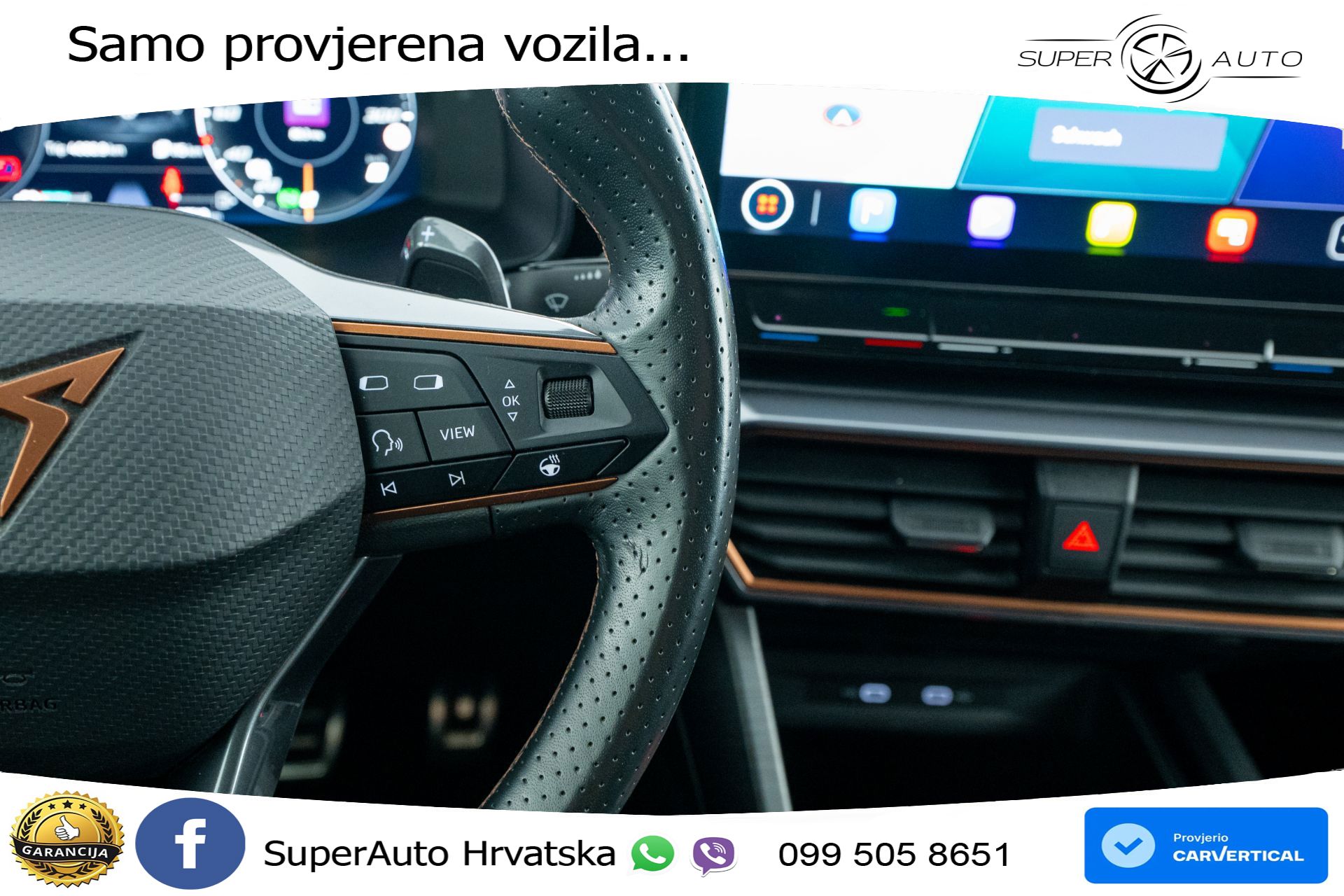 Cupra Leon SP 1.4 TSI DSG VZ 245 KS, LED+ACC+GR SJED+KAM+VIRT+PDC