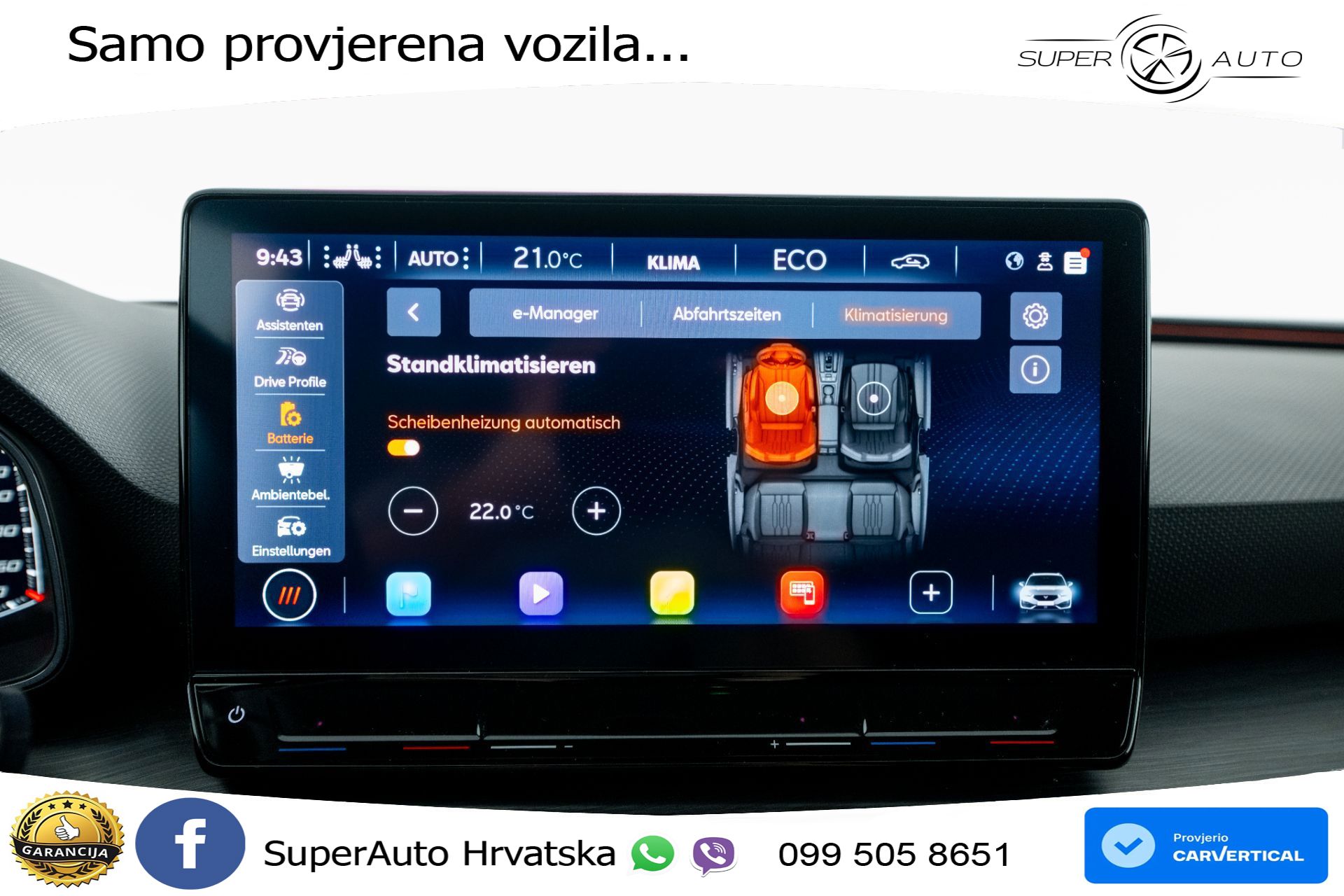 Cupra Leon SP 1.4 TSI DSG VZ 245 KS, LED+ACC+GR SJED+KAM+VIRT+PDC