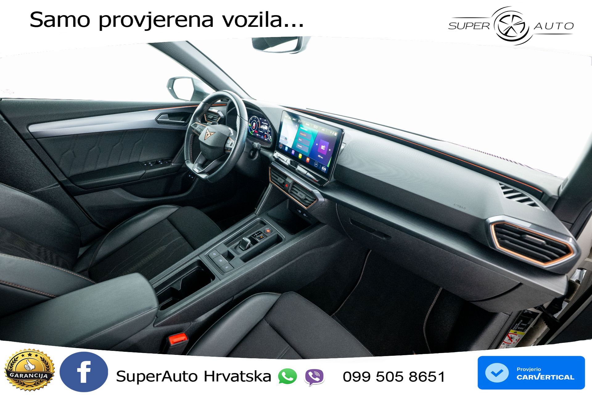 Cupra Leon SP 1.4 TSI DSG VZ 245 KS, LED+ACC+GR SJED+KAM+VIRT+PDC