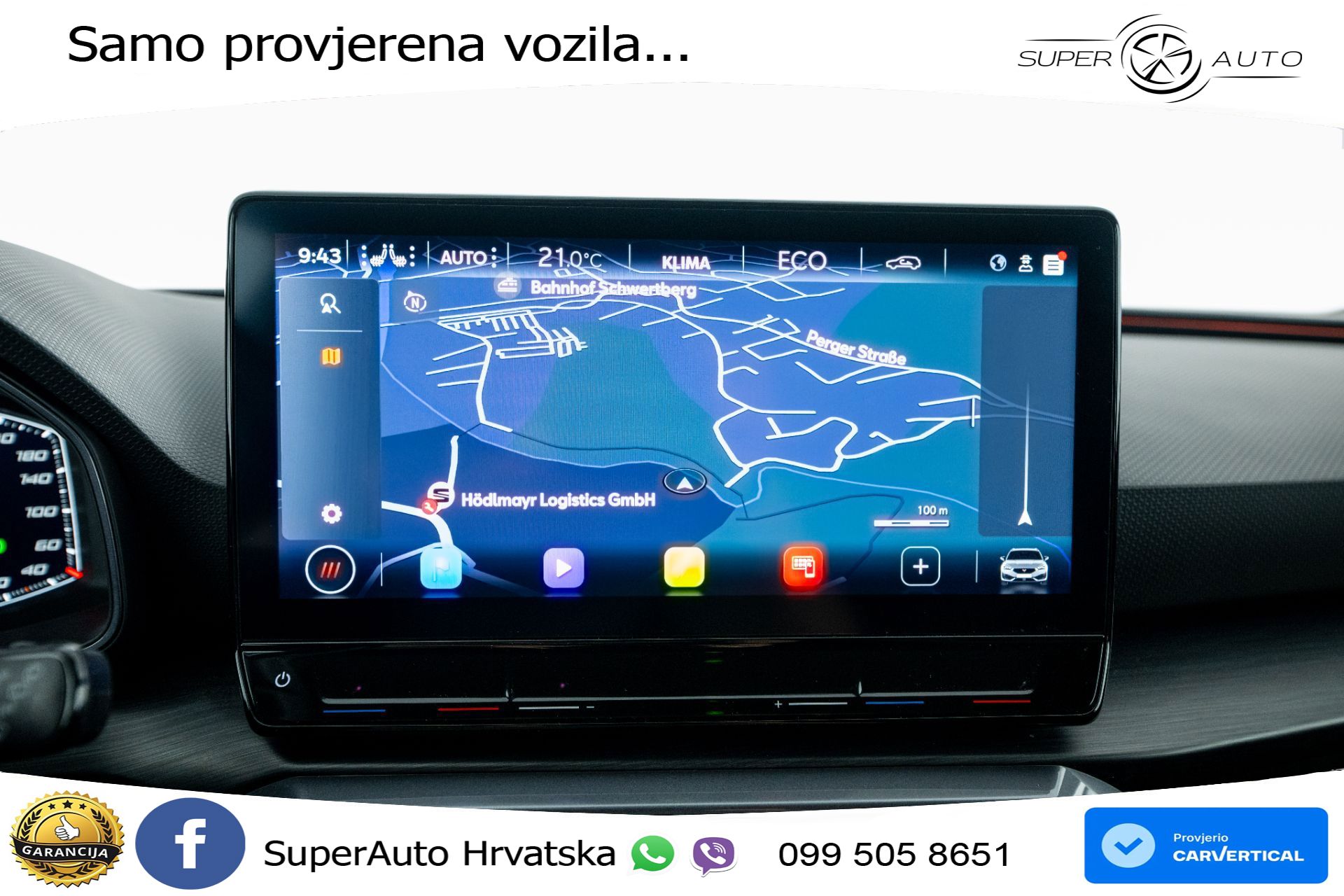 Cupra Leon SP 1.4 TSI DSG VZ 245 KS, LED+ACC+GR SJED+KAM+VIRT+PDC