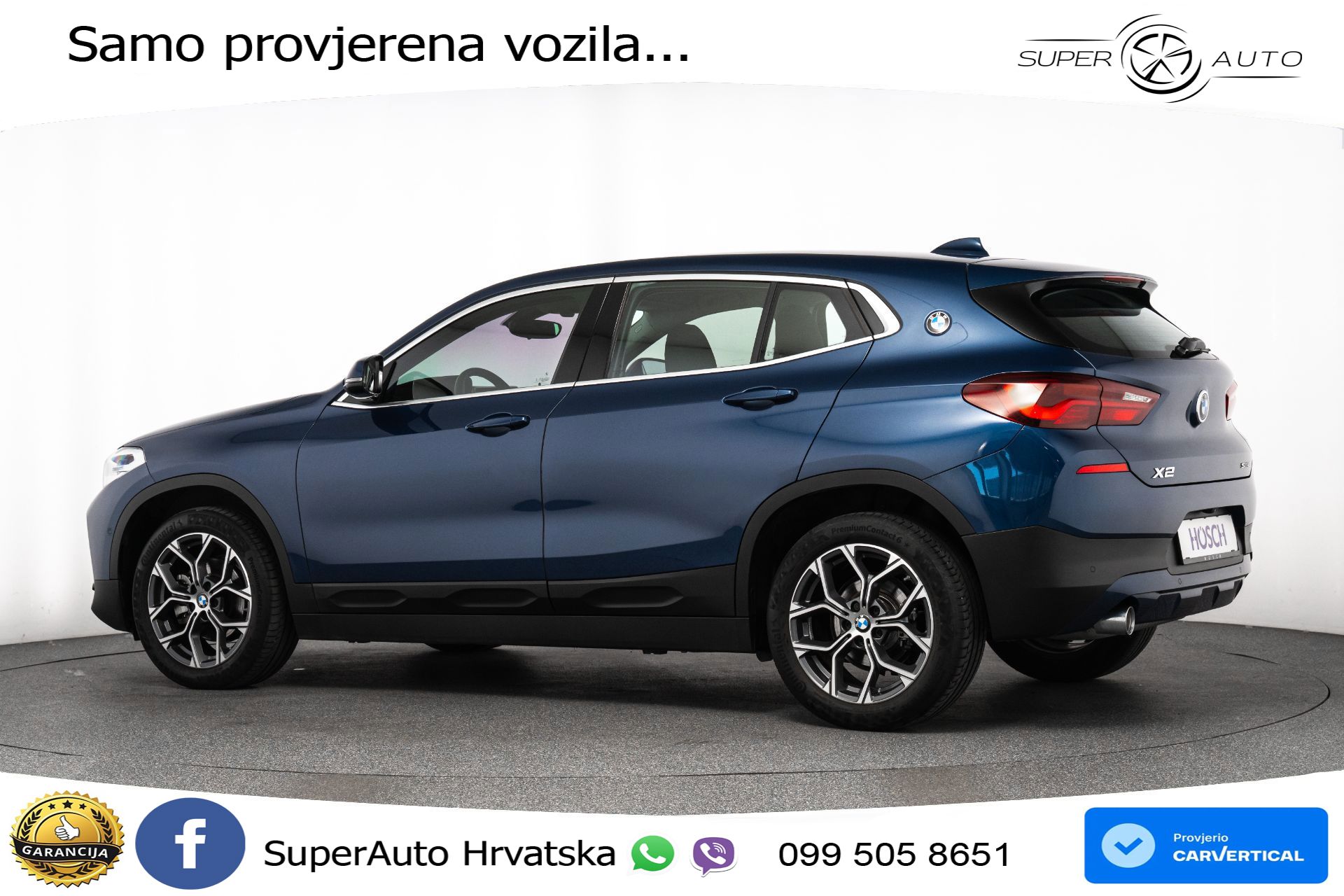 BMW X2 sDrive 18i Advantage 136 KS, LED+TEM+NAVI+KAM+PDC