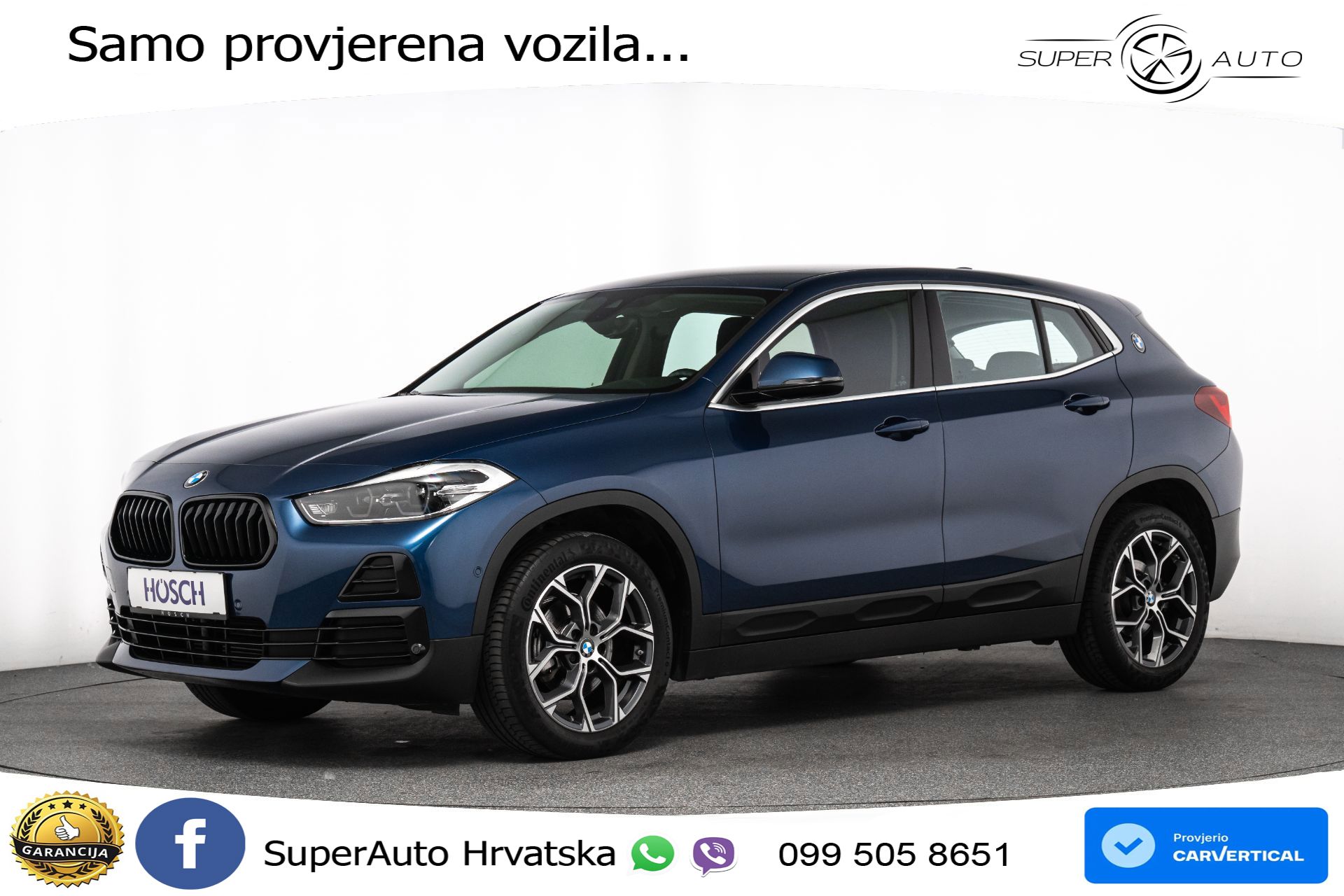 BMW X2 sDrive 18i Advantage 136 KS, LED+TEM+NAVI+KAM+PDC