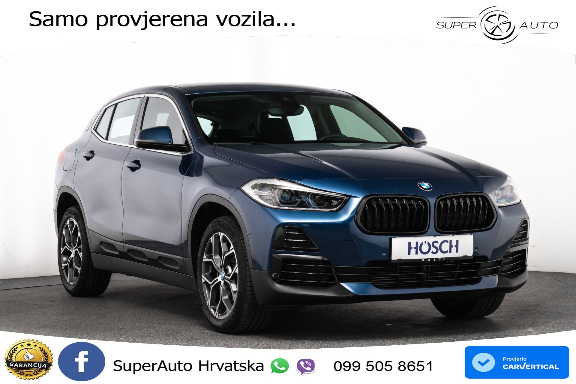 BMW X2 sDrive 18i Advantage 136 KS, LED+TEM+NAVI+KAM+PDC