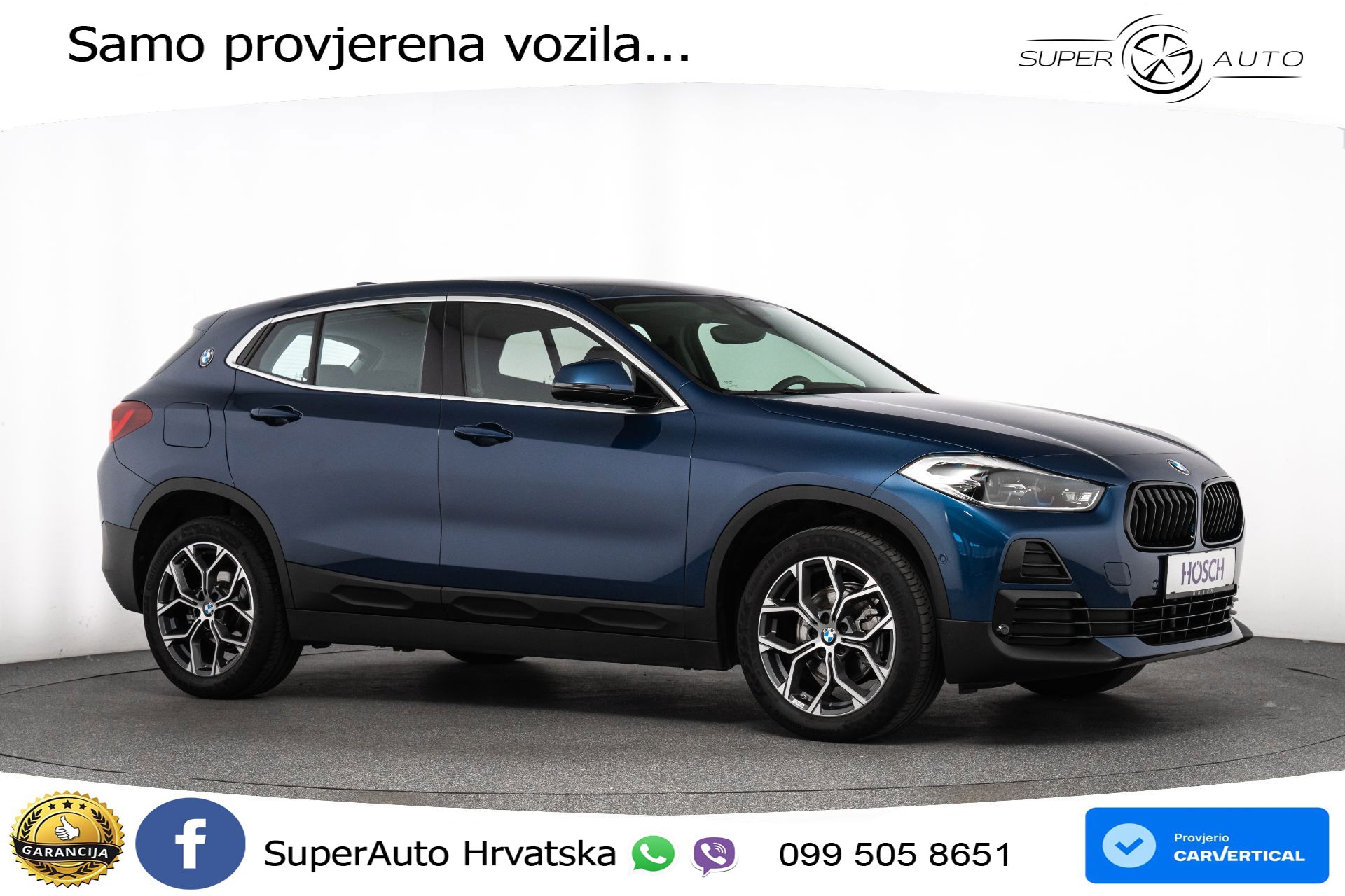 BMW X2 sDrive 18i Advantage 136 KS, LED+TEM+NAVI+KAM+PDC