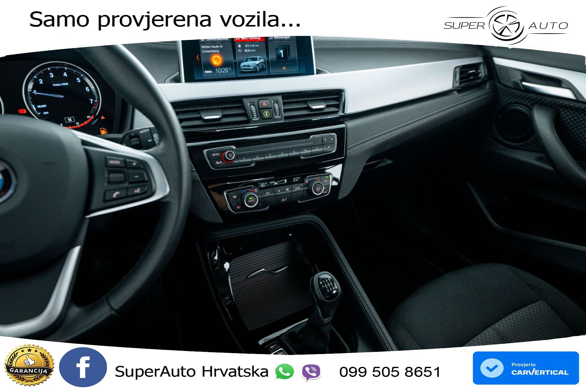 BMW X2 sDrive 18i Advantage 136 KS, LED+TEM+NAVI+KAM+PDC