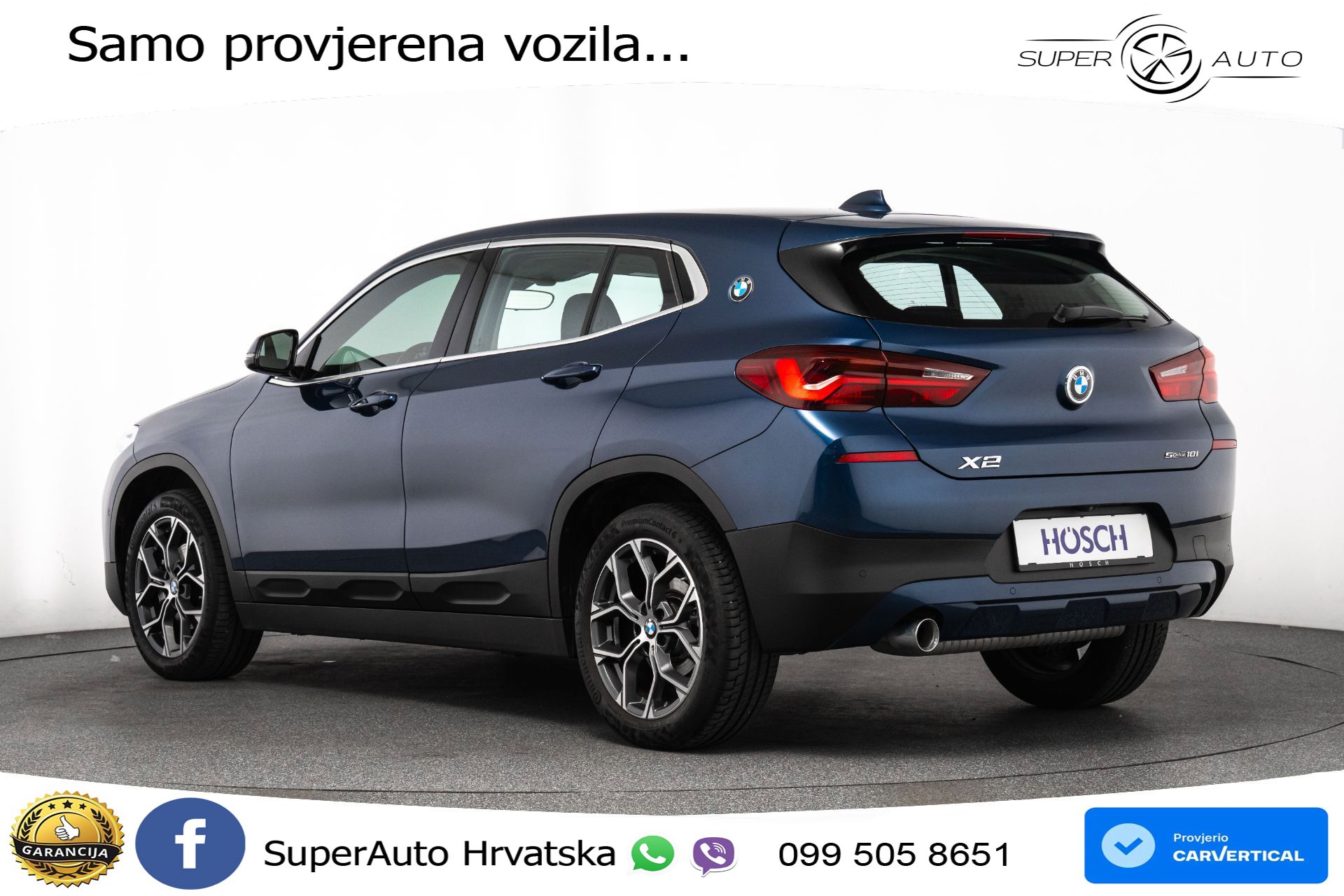 BMW X2 sDrive 18i Advantage 136 KS, LED+TEM+NAVI+KAM+PDC