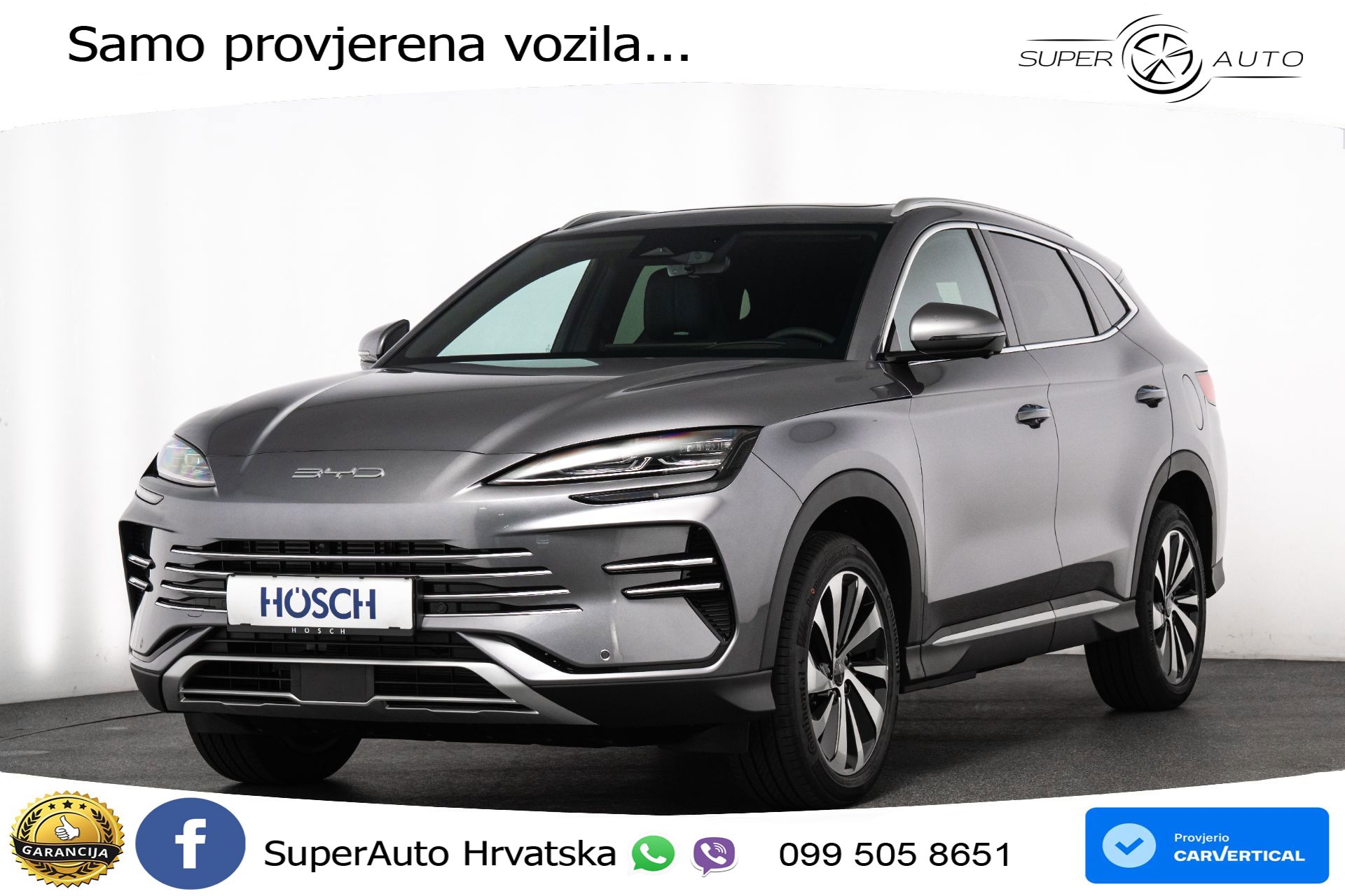 NOVO BYD Seal U DM-i 1.5L AWD Aut. Design 324 KS, ACC+360+GR SJED+PANO+HEAD+VIRT