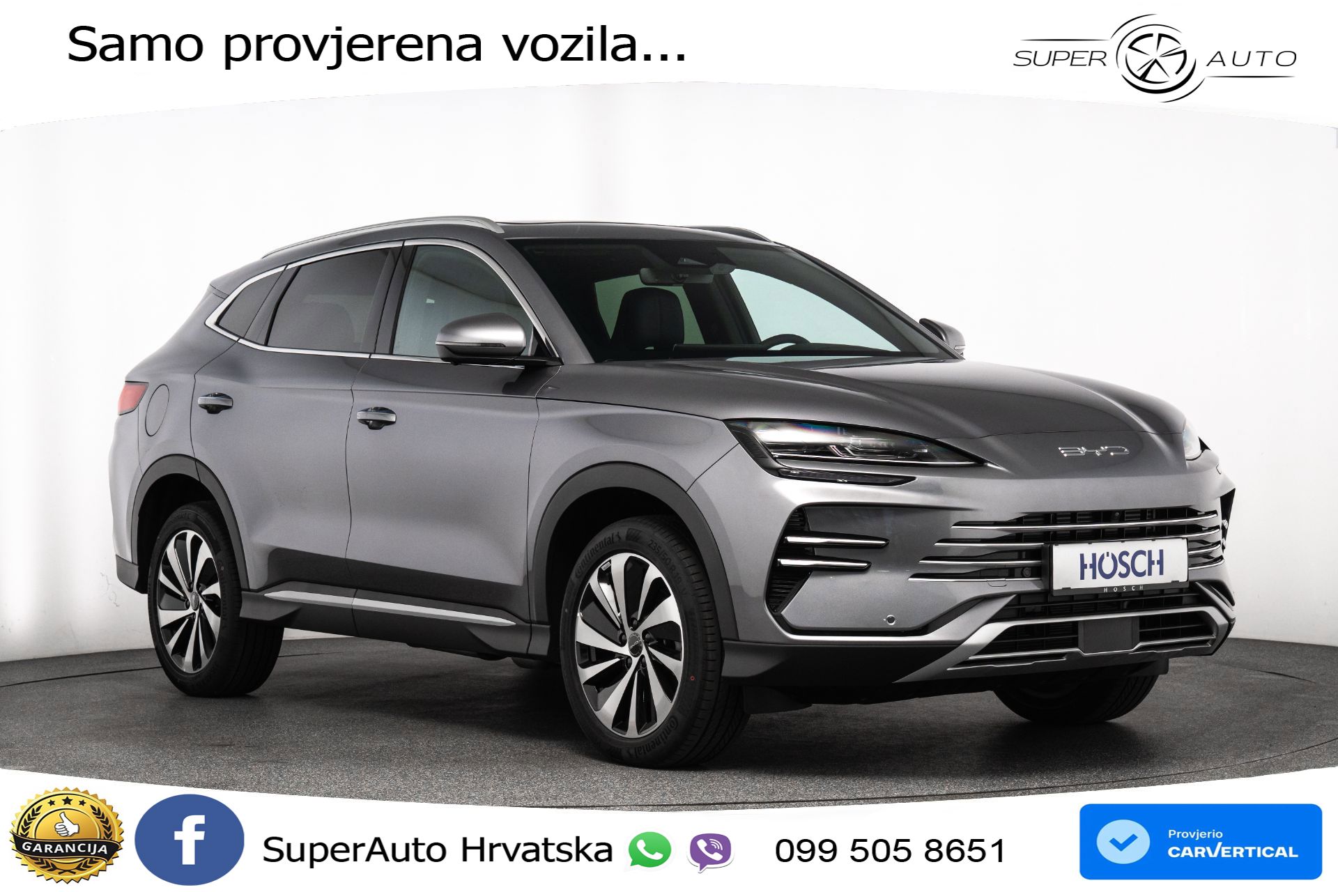 NOVO BYD Seal U DM-i 1.5L AWD Aut. Design 324 KS, ACC+360+GR SJED+PANO+HEAD+VIRT
