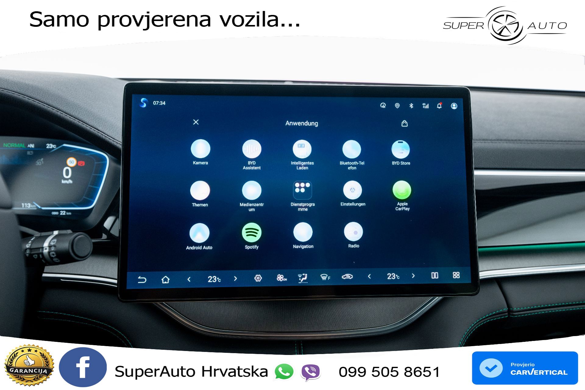 NOVO BYD Seal U DM-i 1.5L AWD Aut. Design 324 KS, ACC+360+GR SJED+PANO+HEAD+VIRT