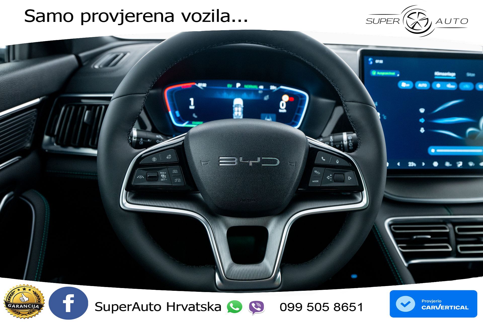 NOVO BYD Seal U DM-i 1.5L AWD Aut. Design 324 KS, ACC+360+GR SJED+PANO+HEAD+VIRT