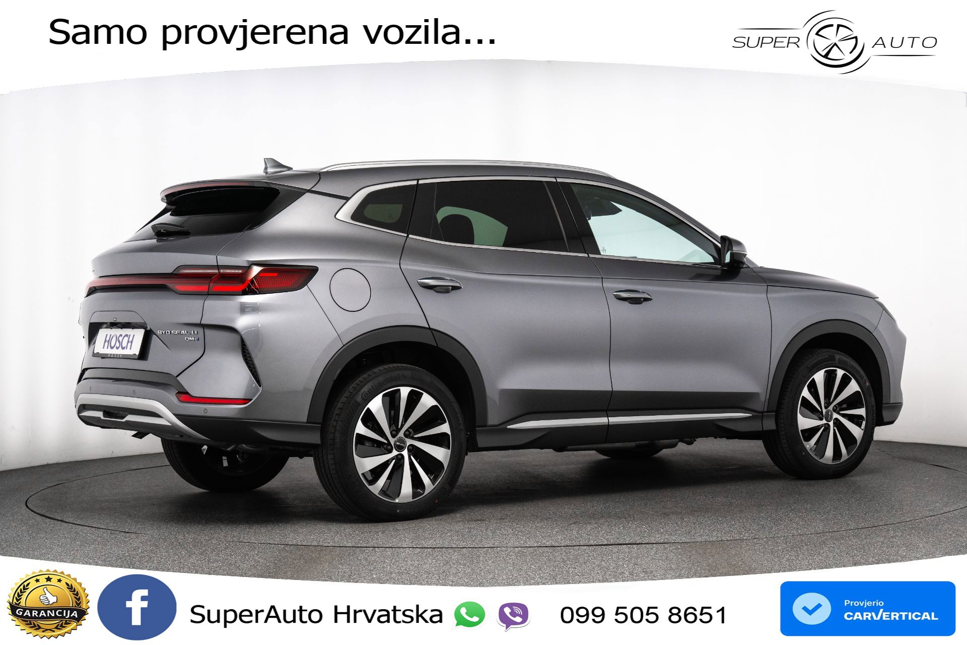 BYD Seal U DM-i 1.5L AWD Aut. Design 324 KS, ACC+360+GR SJED+PANO+HEAD+VIRT