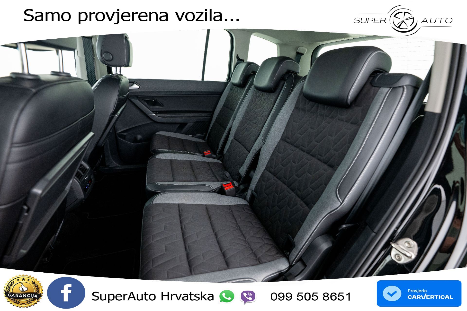 VW Touran 2.0 TDI DSG Comfortline 150 KS, 7-SJED+LED+ACC+GR SJED+KAM+VIRT