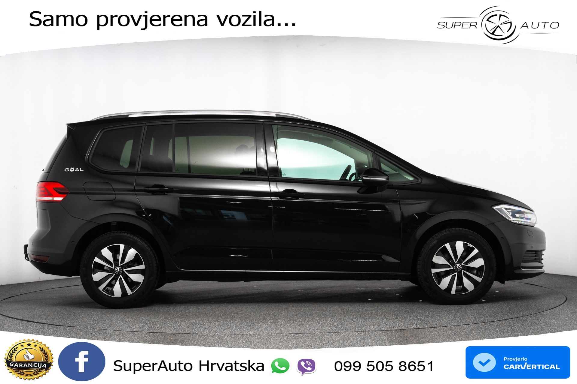 VW Touran 2.0 TDI DSG Comfortline 150 KS, 7-SJED+LED+ACC+GR SJED+KAM+VIRT