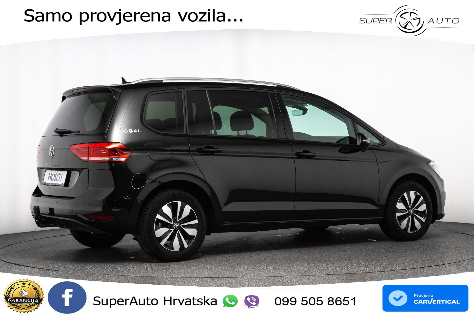 VW Touran 2.0 TDI DSG Comfortline 150 KS, 7-SJED+LED+ACC+GR SJED+KAM+VIRT