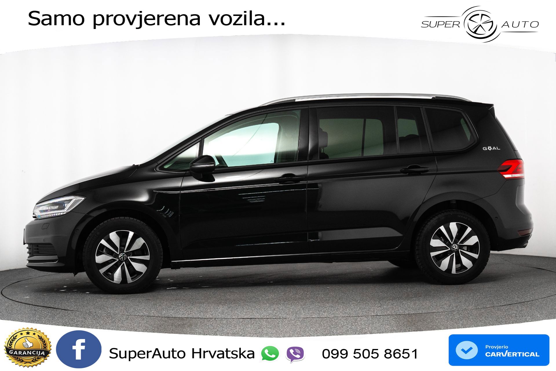 VW Touran 2.0 TDI DSG Comfortline 150 KS, 7-SJED+LED+ACC+GR SJED+KAM+VIRT