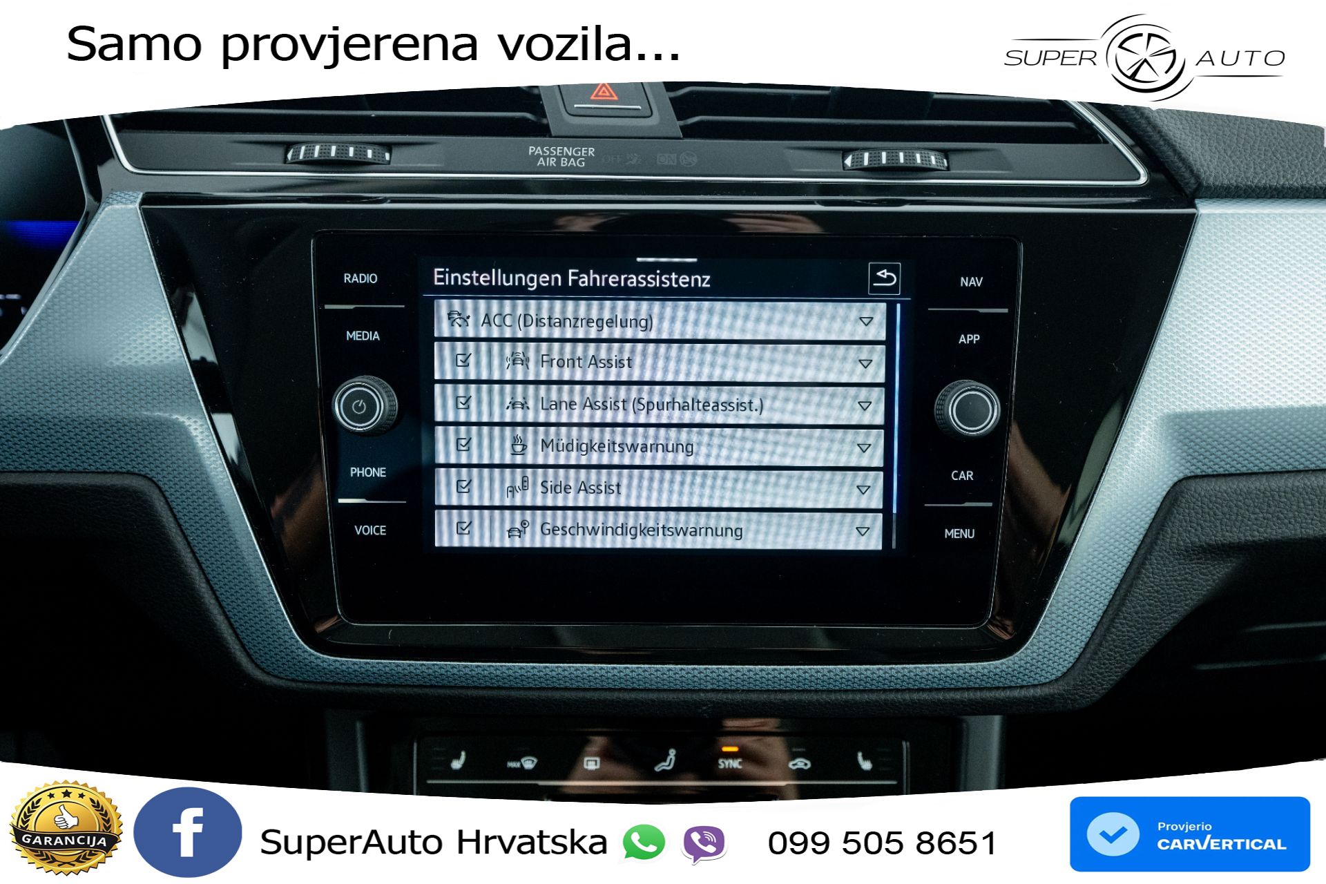 VW Touran 2.0 TDI DSG Comfortline 150 KS, 7-SJED+LED+ACC+GR SJED+KAM+VIRT