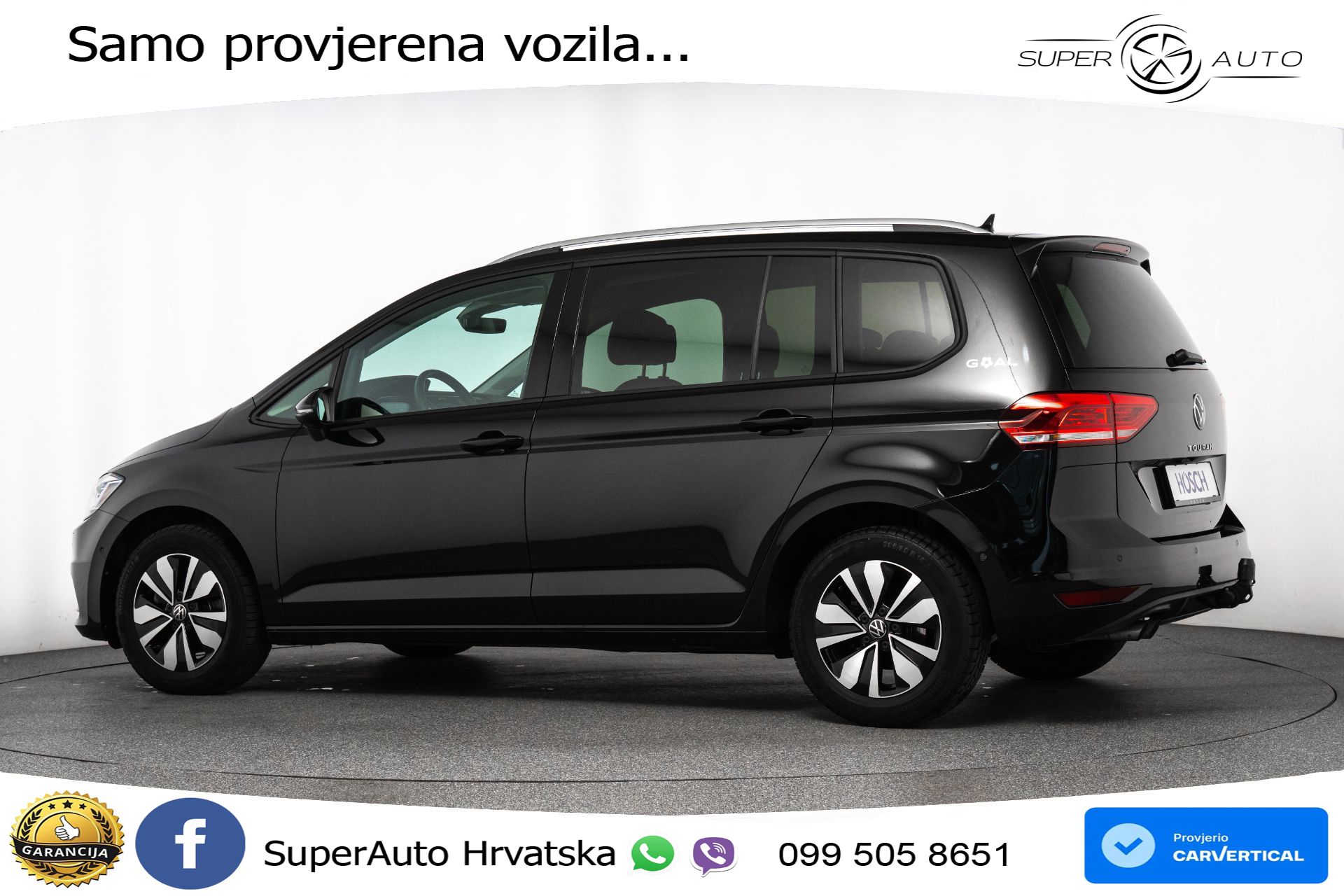 VW Touran 2.0 TDI DSG Comfortline 150 KS, 7-SJED+LED+ACC+GR SJED+KAM+VIRT