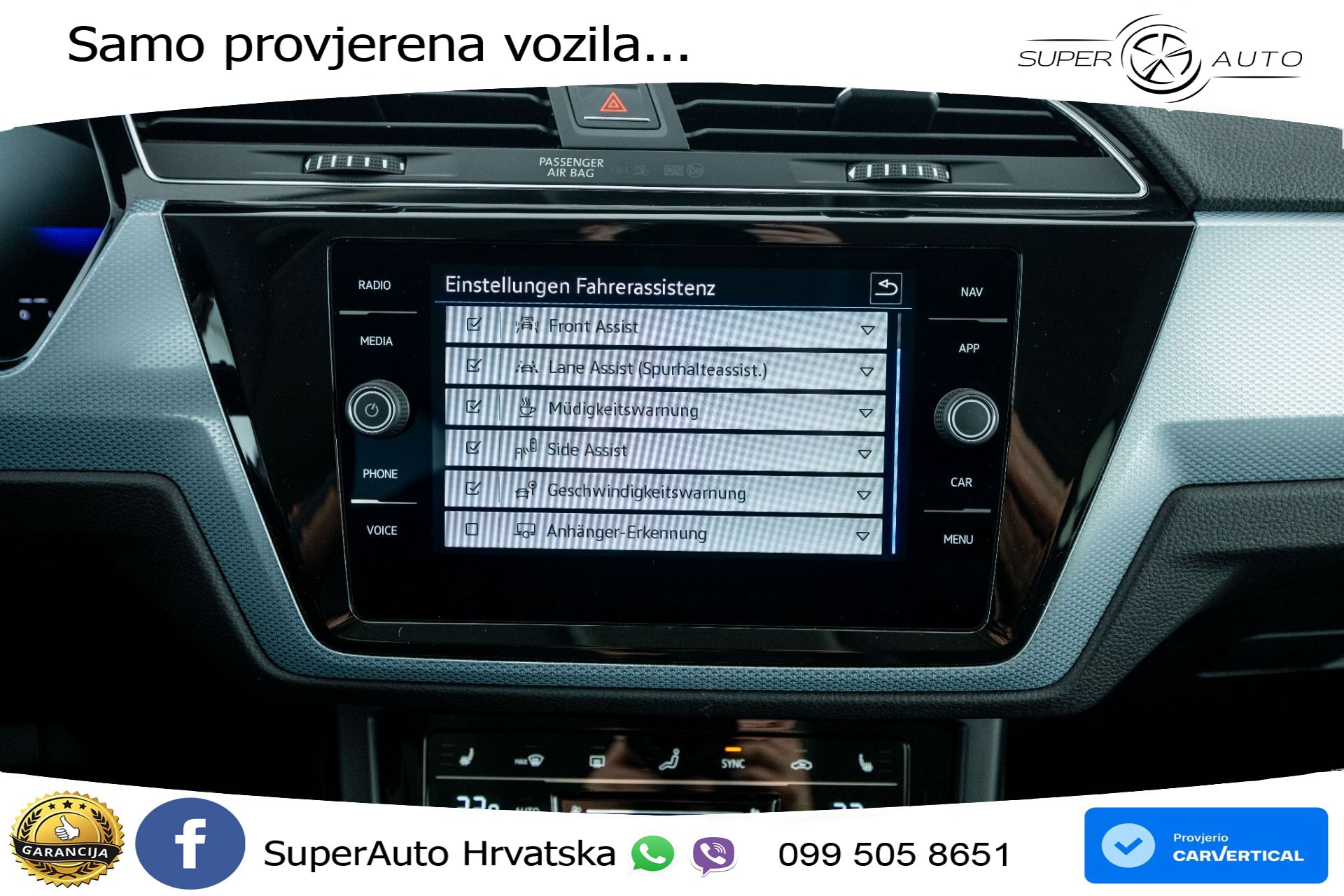 VW Touran 2.0 TDI DSG Comfortline 150 KS, 7-SJED+LED+ACC+GR SJED+KAM+VIRT