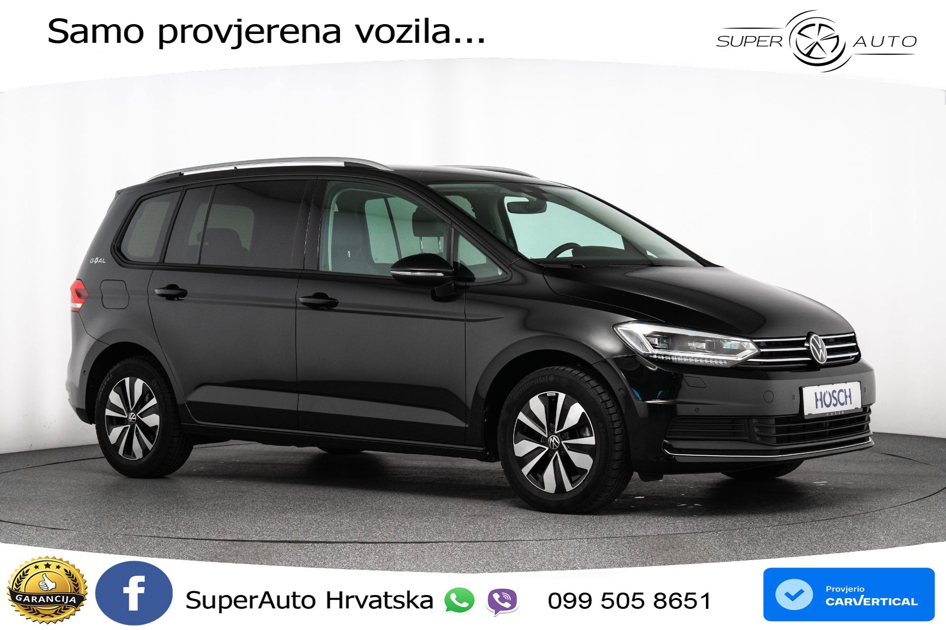 VW Touran 2.0 TDI DSG Comfortline 150 KS, 7-SJED+ACC+GR SJED+VIRT+NAVI