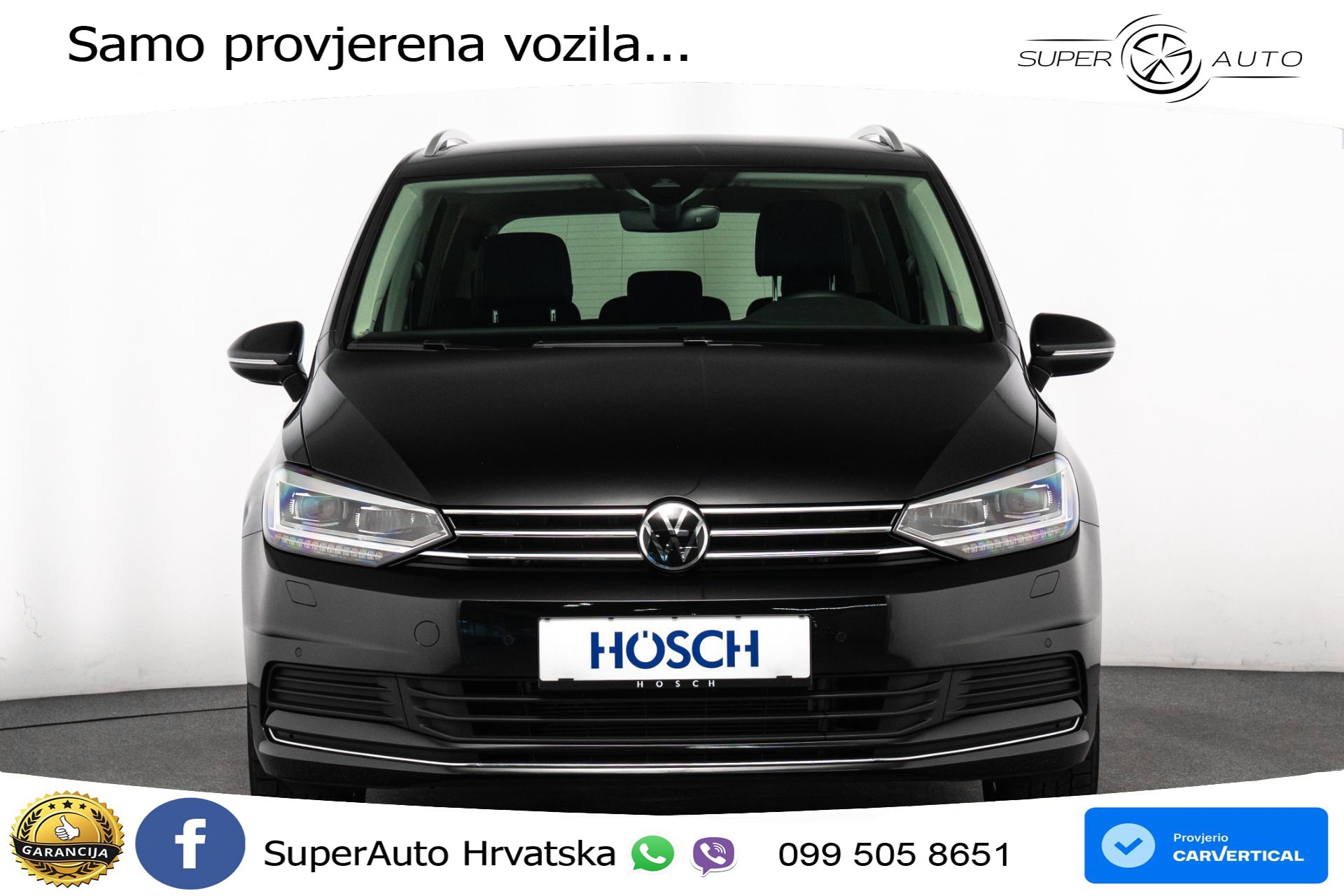 VW Touran 2.0 TDI DSG Comfortline 150 KS, 7-SJED+ACC+GR SJED+VIRT+NAVI