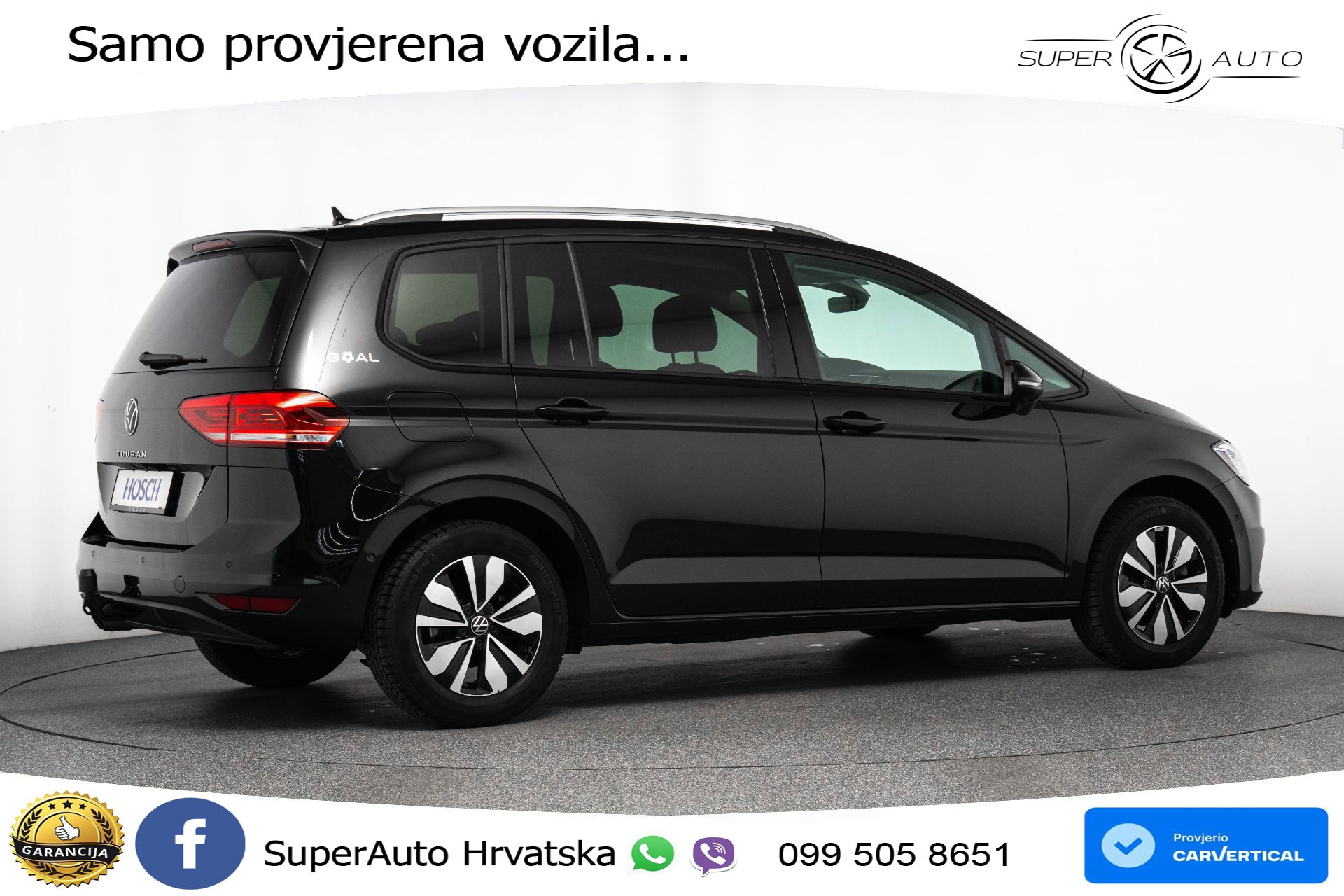 VW Touran 2.0 TDI DSG Comfortline 150 KS, 7-SJED+ACC+GR SJED+VIRT+NAVI