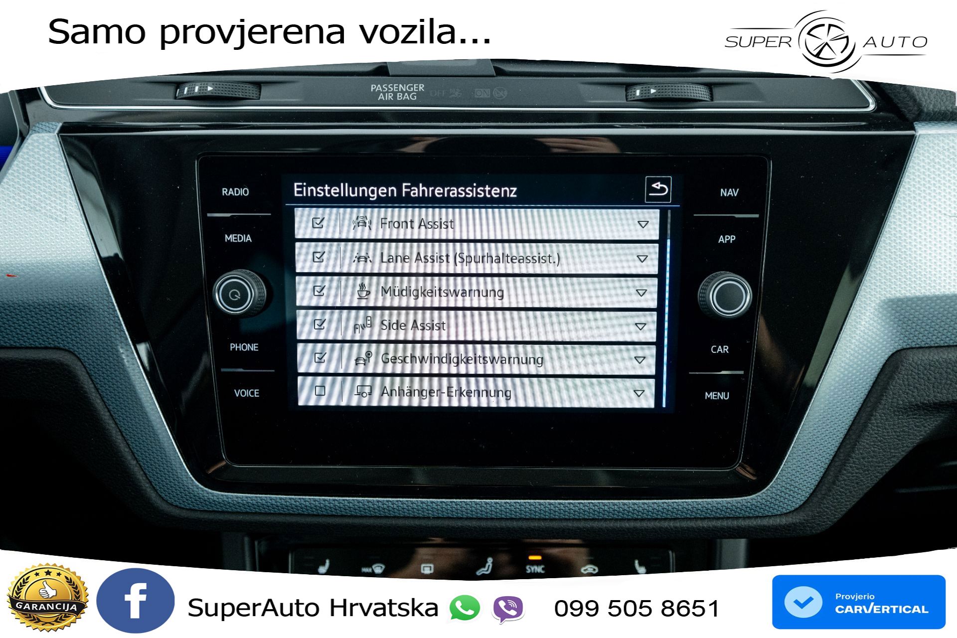 VW Touran 2.0 TDI DSG Comfortline 150 KS, 7-SJED+ACC+GR SJED+VIRT+NAVI