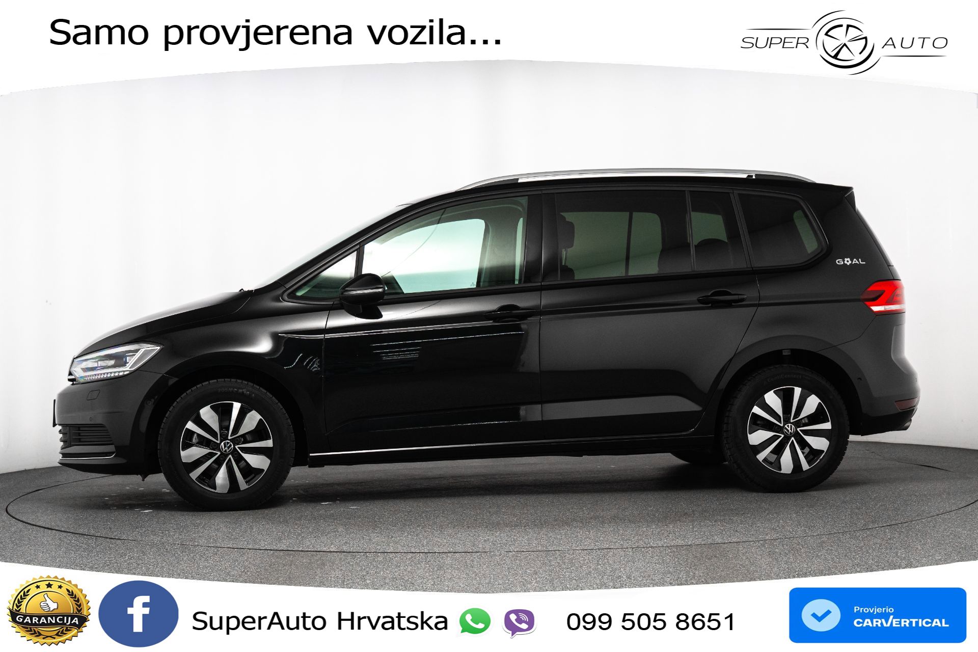 VW Touran 2.0 TDI DSG Comfortline 150 KS, 7-SJED+ACC+GR SJED+VIRT+NAVI
