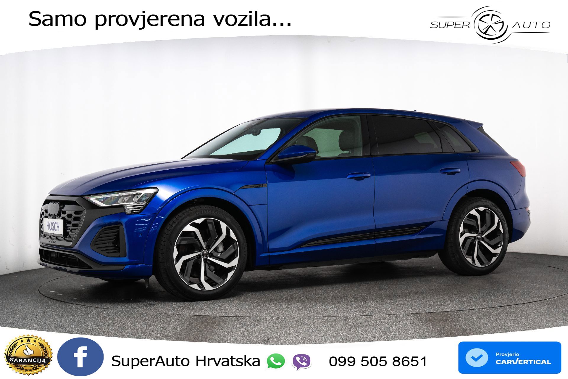 Audi Q8 e-tron 55 quattro 2x S line 408 KS, ZRAČNI+ACC+KAM+GR SJED+VIRT+NAVI