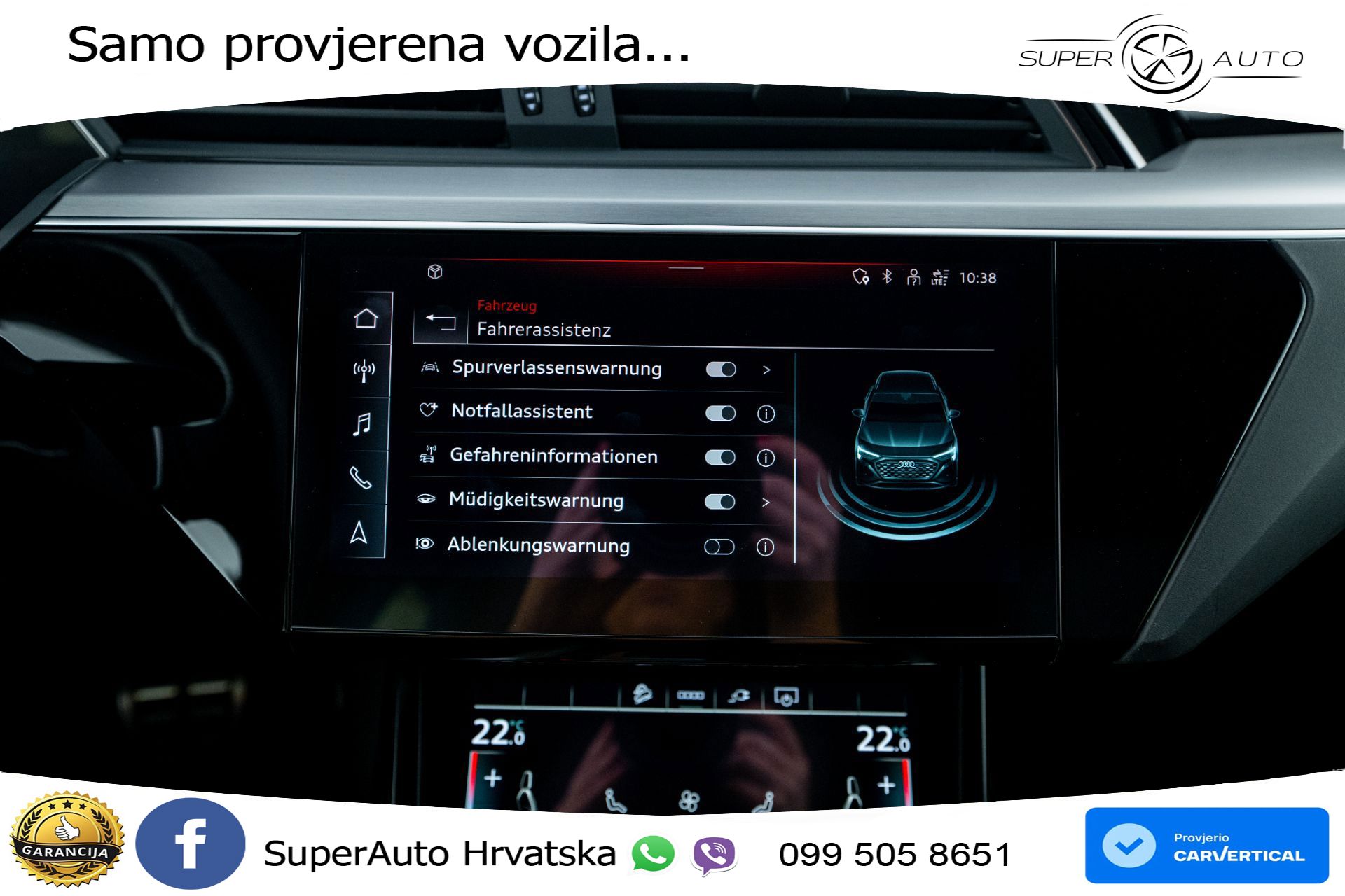 Audi Q8 e-tron 55 quattro 2x S line 408 KS, ZRAČNI+ACC+KAM+GR SJED+VIRT+NAVI