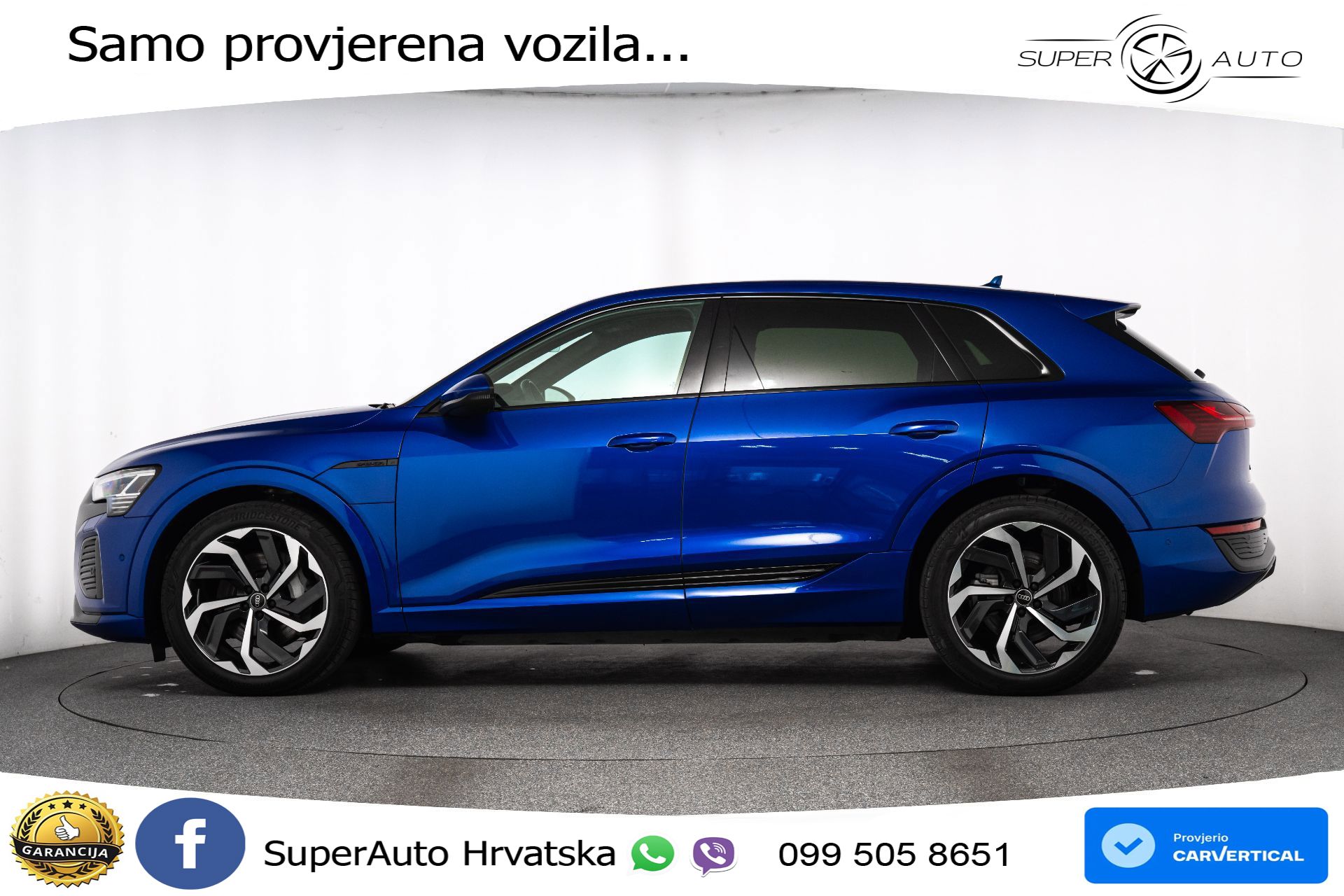 Audi Q8 e-tron 55 quattro 2x S line 408 KS, ZRAČNI+ACC+KAM+GR SJED+VIRT+NAVI