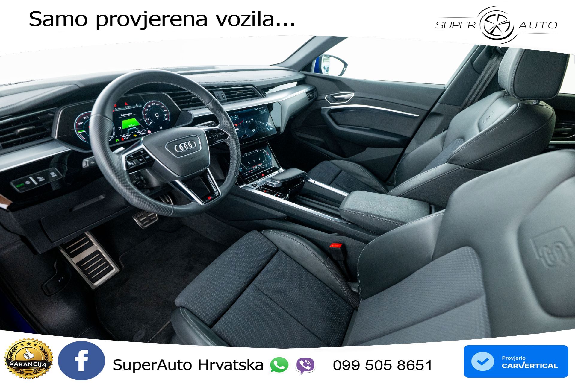 Audi Q8 e-tron 55 quattro 2x S line 408 KS, ZRAČNI+ACC+KAM+GR SJED+VIRT+NAVI