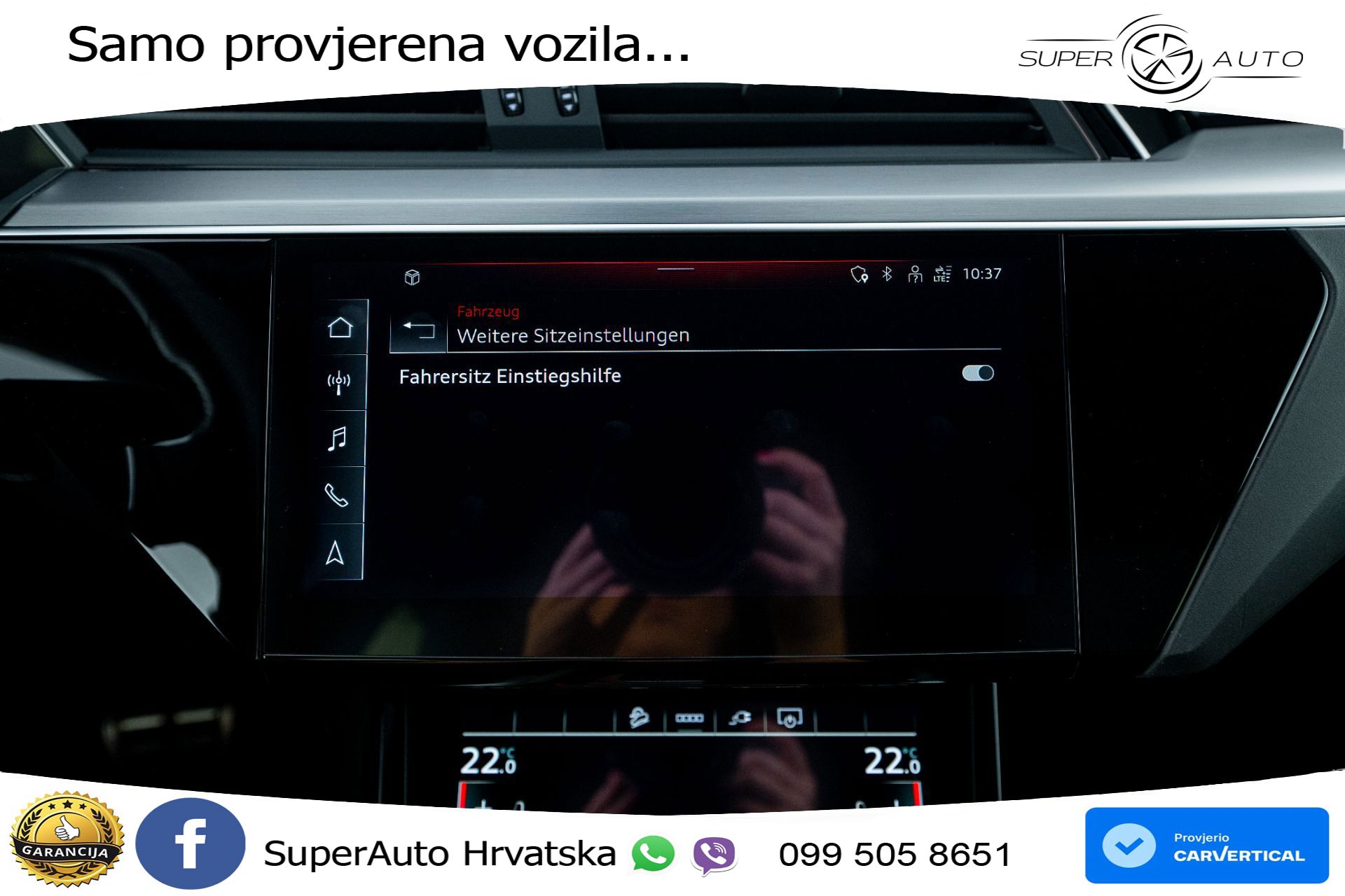 Audi Q8 e-tron 55 quattro 2x S line 408 KS, ZRAČNI+ACC+KAM+GR SJED+VIRT+NAVI