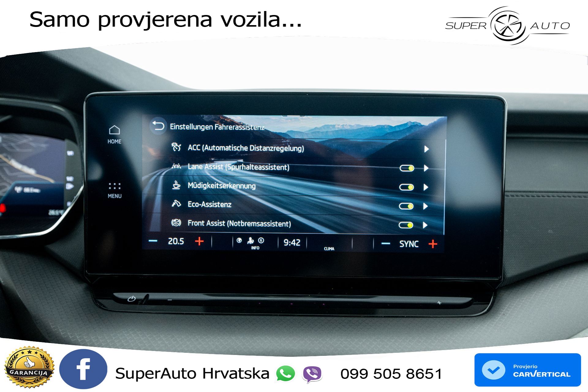 Škoda Octavia Combi 2.0 TDI DSG Ambition 150 KS, LED+ACC+KAM+VIRT+PDC