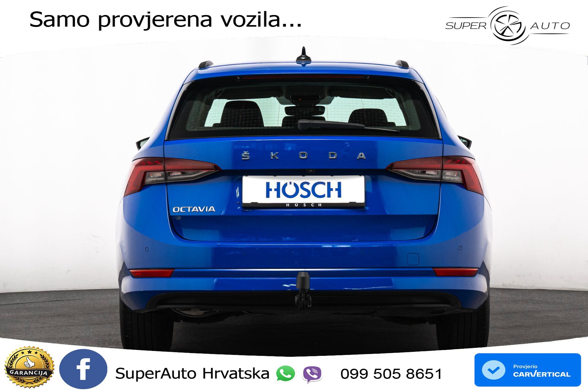 Škoda Octavia Combi 2.0 TDI DSG Ambition 150 KS, LED+ACC+KAM+VIRT+PDC