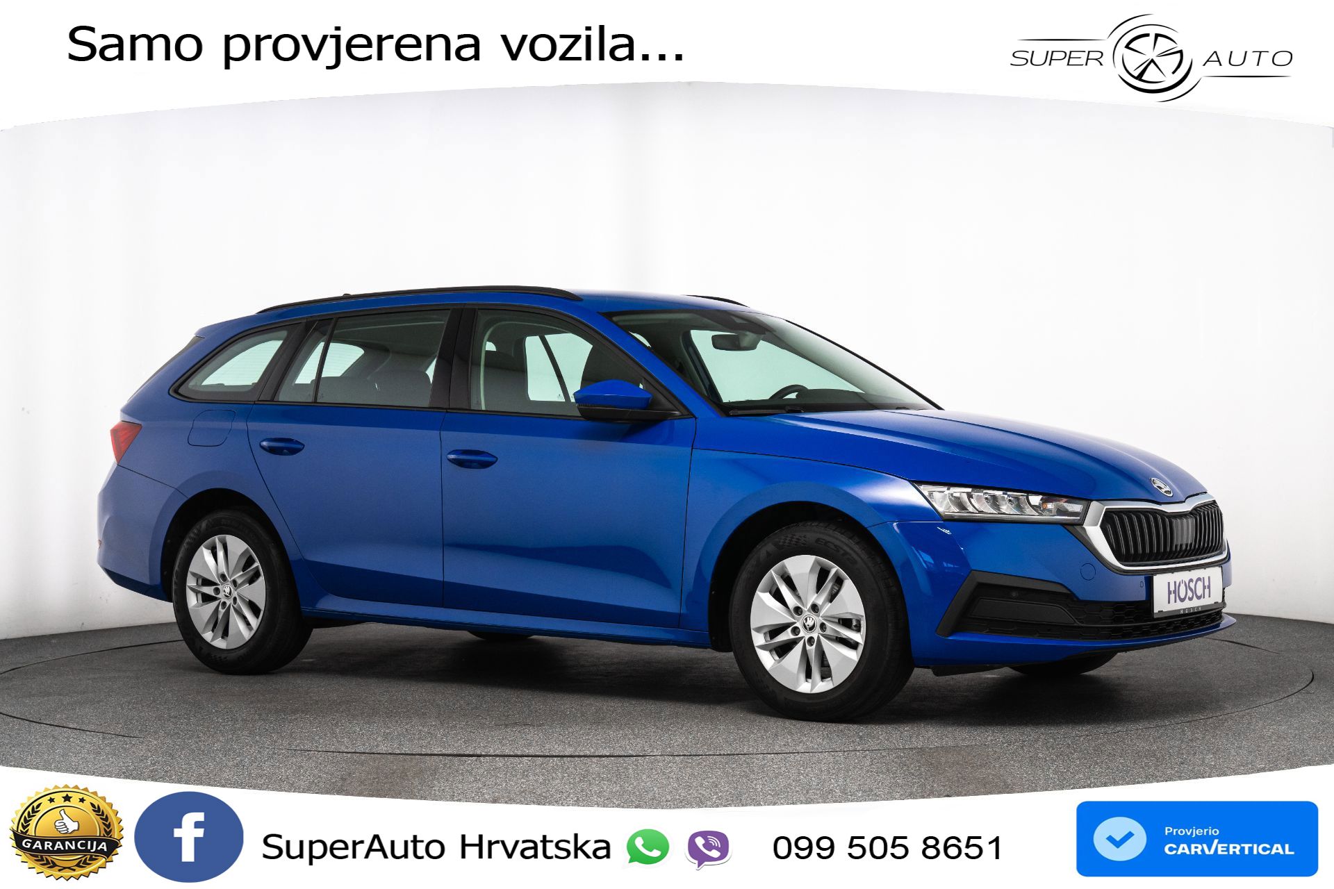 Škoda Octavia Combi 2.0 TDI DSG Ambition 150 KS, LED+ACC+KAM+VIRT+PDC