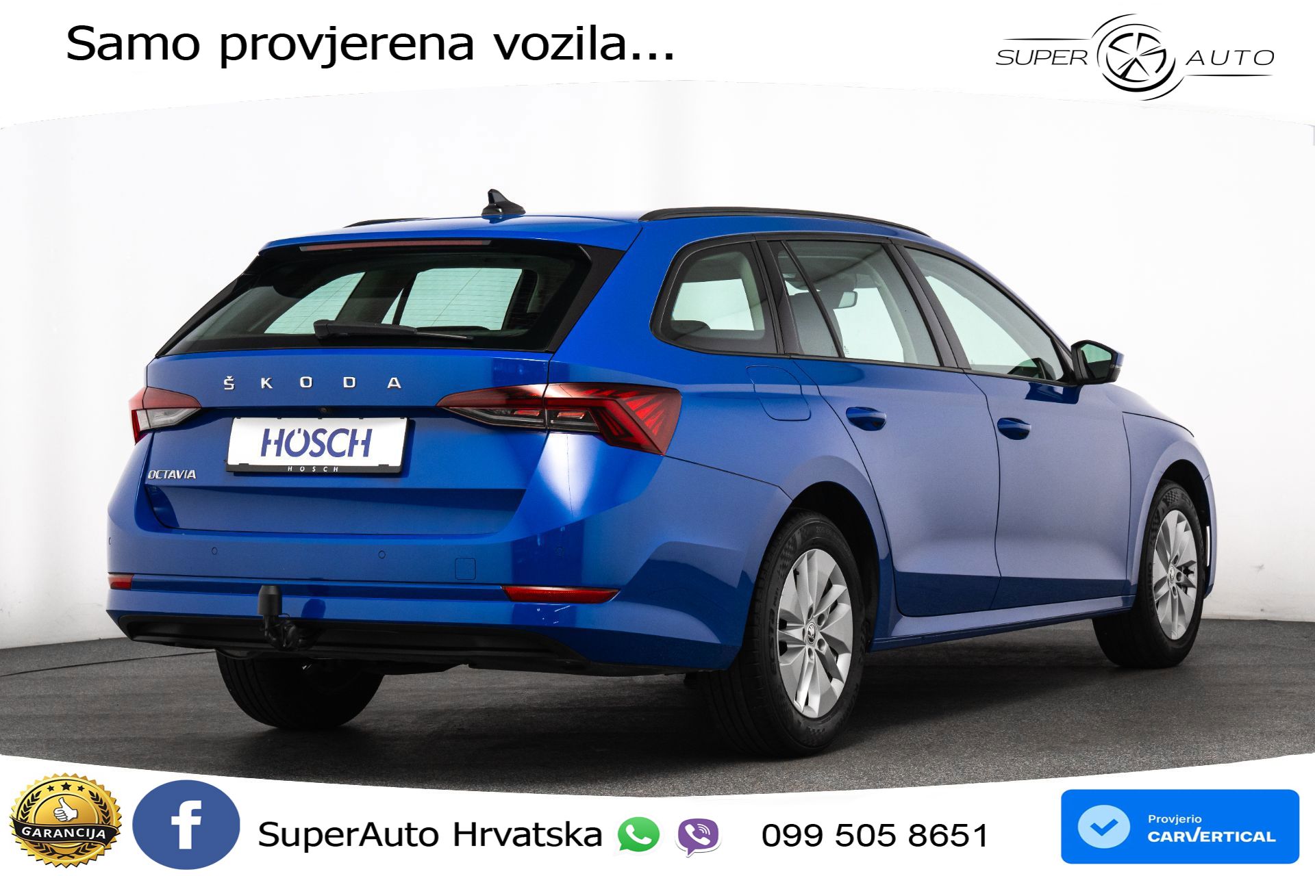 Škoda Octavia Combi 2.0 TDI DSG Ambition 150 KS, LED+ACC+KAM+VIRT+PDC