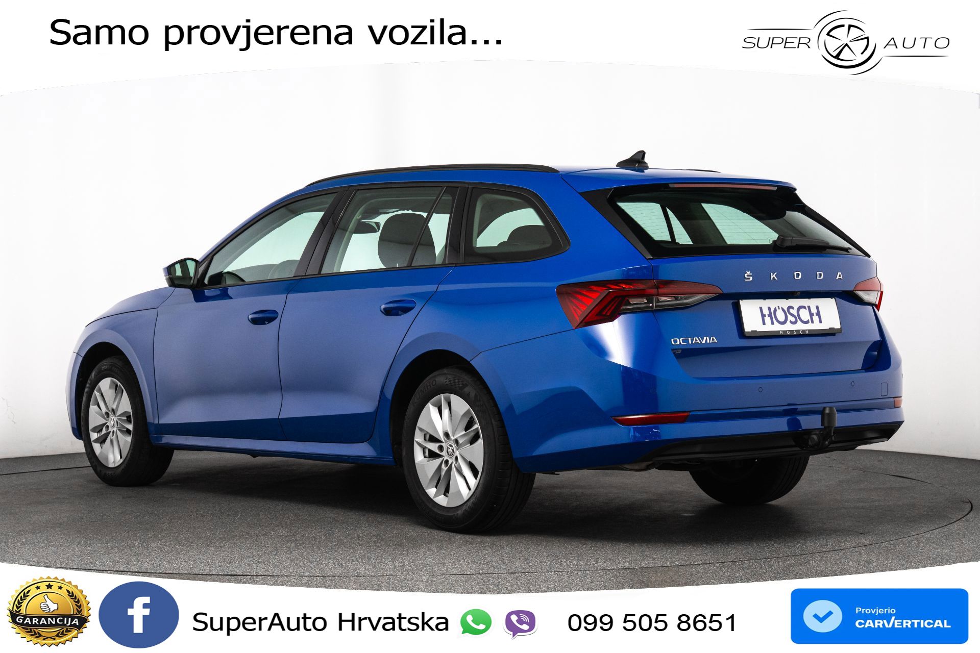 Škoda Octavia Combi 2.0 TDI DSG Ambition 150 KS, LED+ACC+KAM+VIRT+PDC