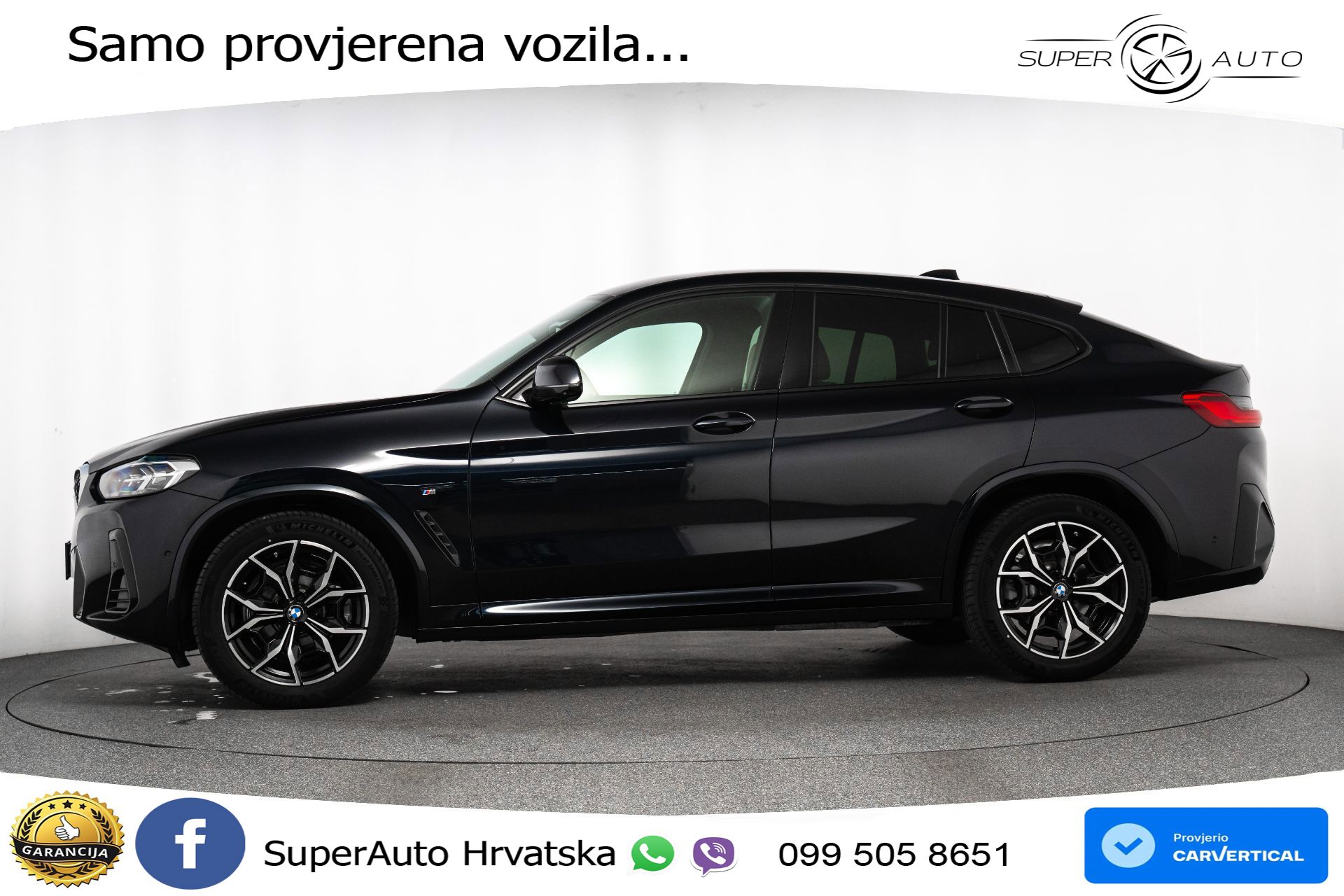 BMW X4 20i xDrive Steptronic M Sport 184 KS, LED+360+ASIST+VIRT+PDC+NAVI+KLIMA
