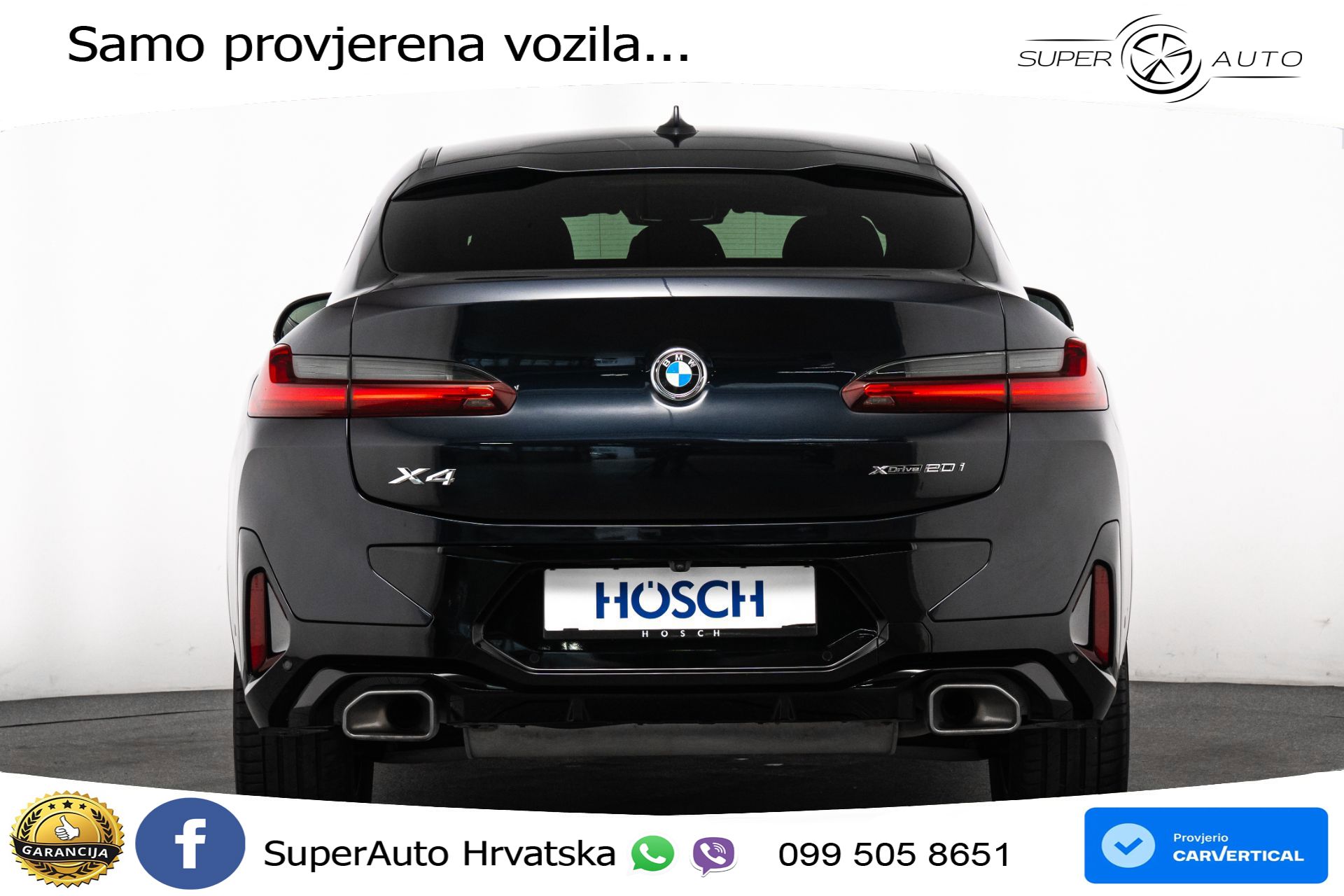 BMW X4 20i xDrive Steptronic M Sport 184 KS, LED+360+ASIST+VIRT+PDC+NAVI+KLIMA