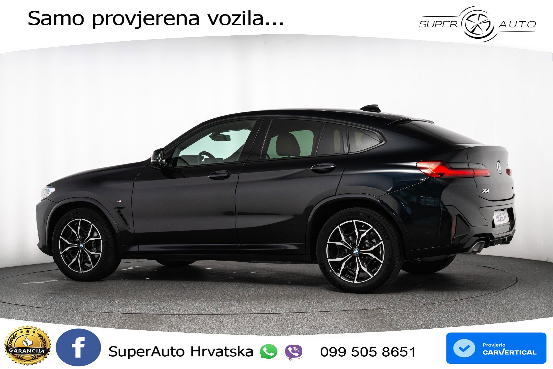 BMW X4 20i xDrive Steptronic M Sport 184 KS, LED+360+ASIST+VIRT+PDC+NAVI+KLIMA