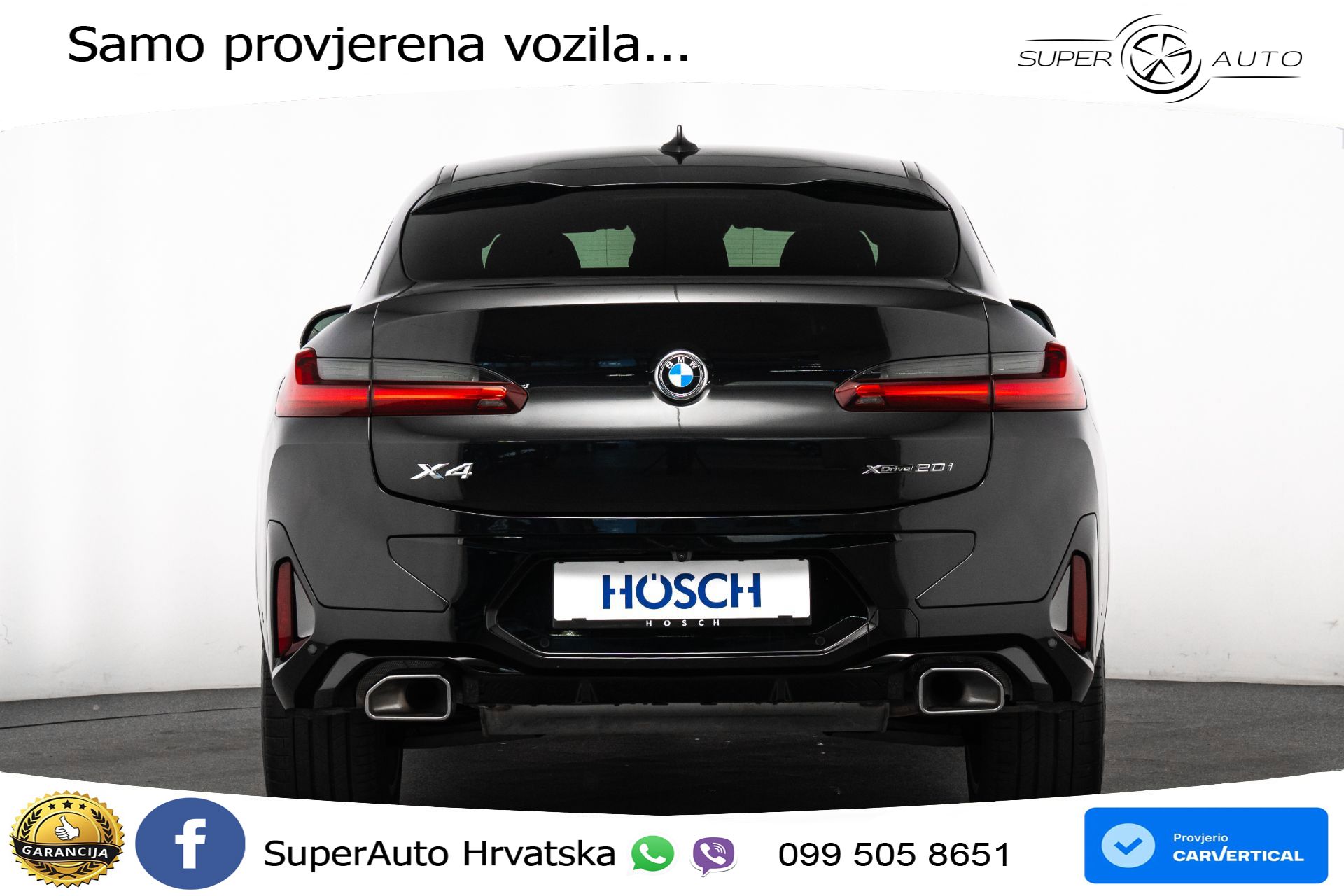 BMW X4 xDrive 20i Aut. M Sport 184 KS, KAM+VIRT+NAVI