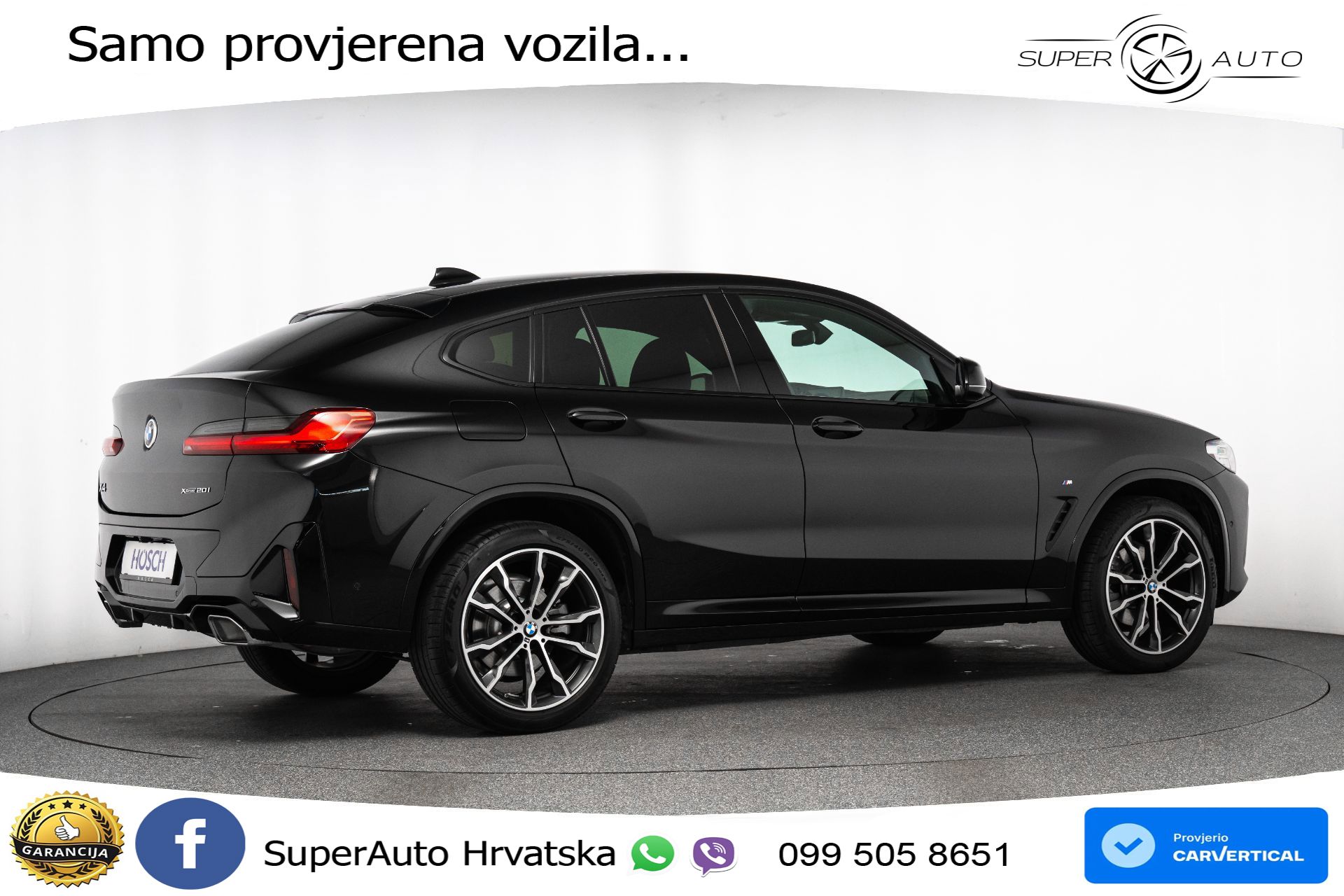 BMW X4 xDrive 20i Aut. M Sport 184 KS, KAM+VIRT+NAVI