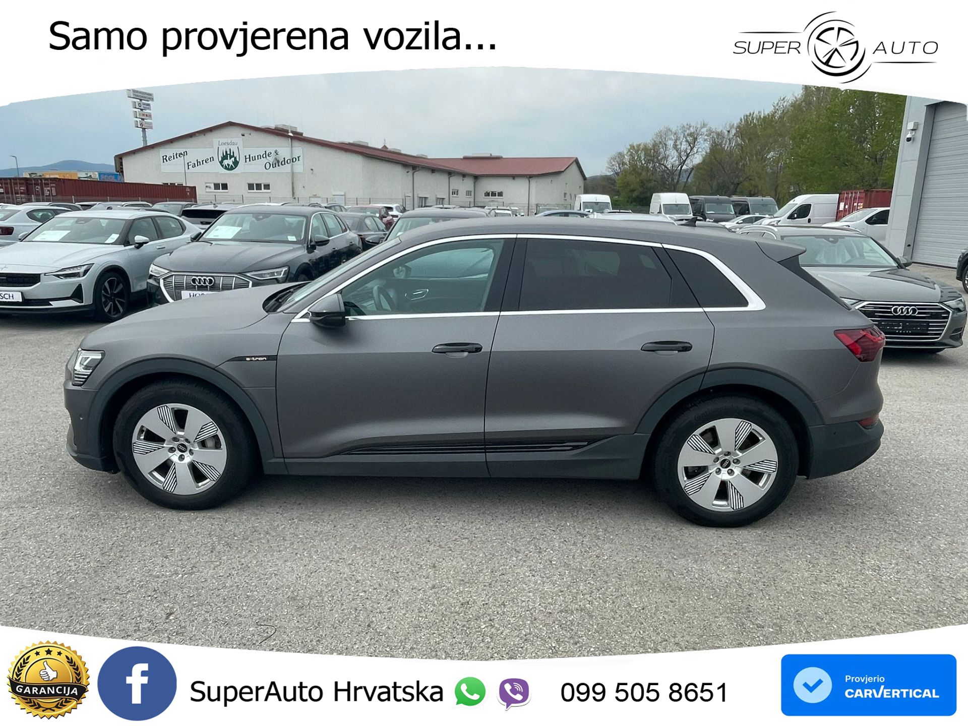 Audi e-tron 50 71 kWh quattro 313 KS, ZRAČNI+VIRT+GR SJED+KAM+PARK