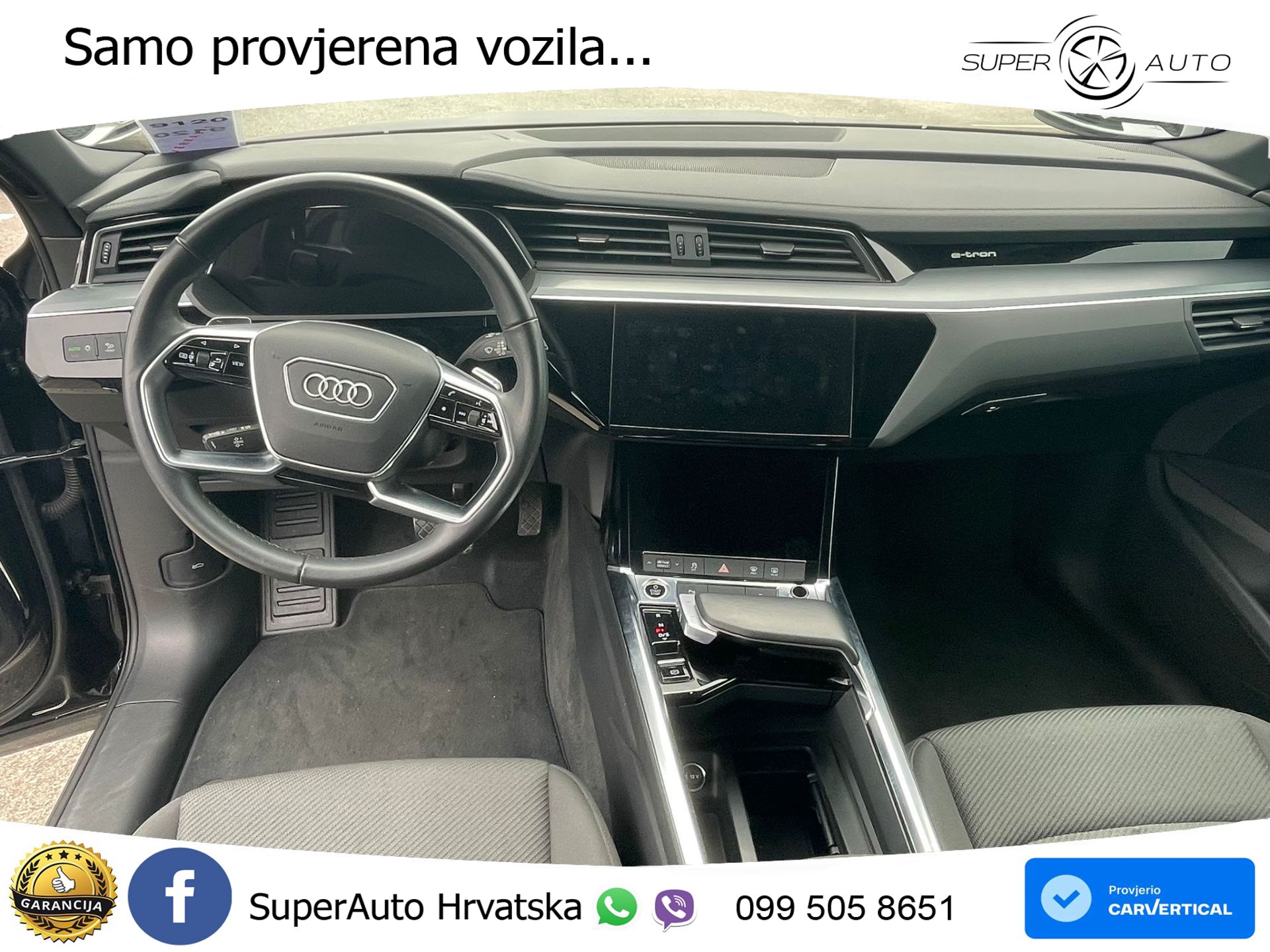 Audi e-tron 50 71 kWh quattro 313 KS, ZRAČNI+VIRT+GR SJED+KAM+PARK