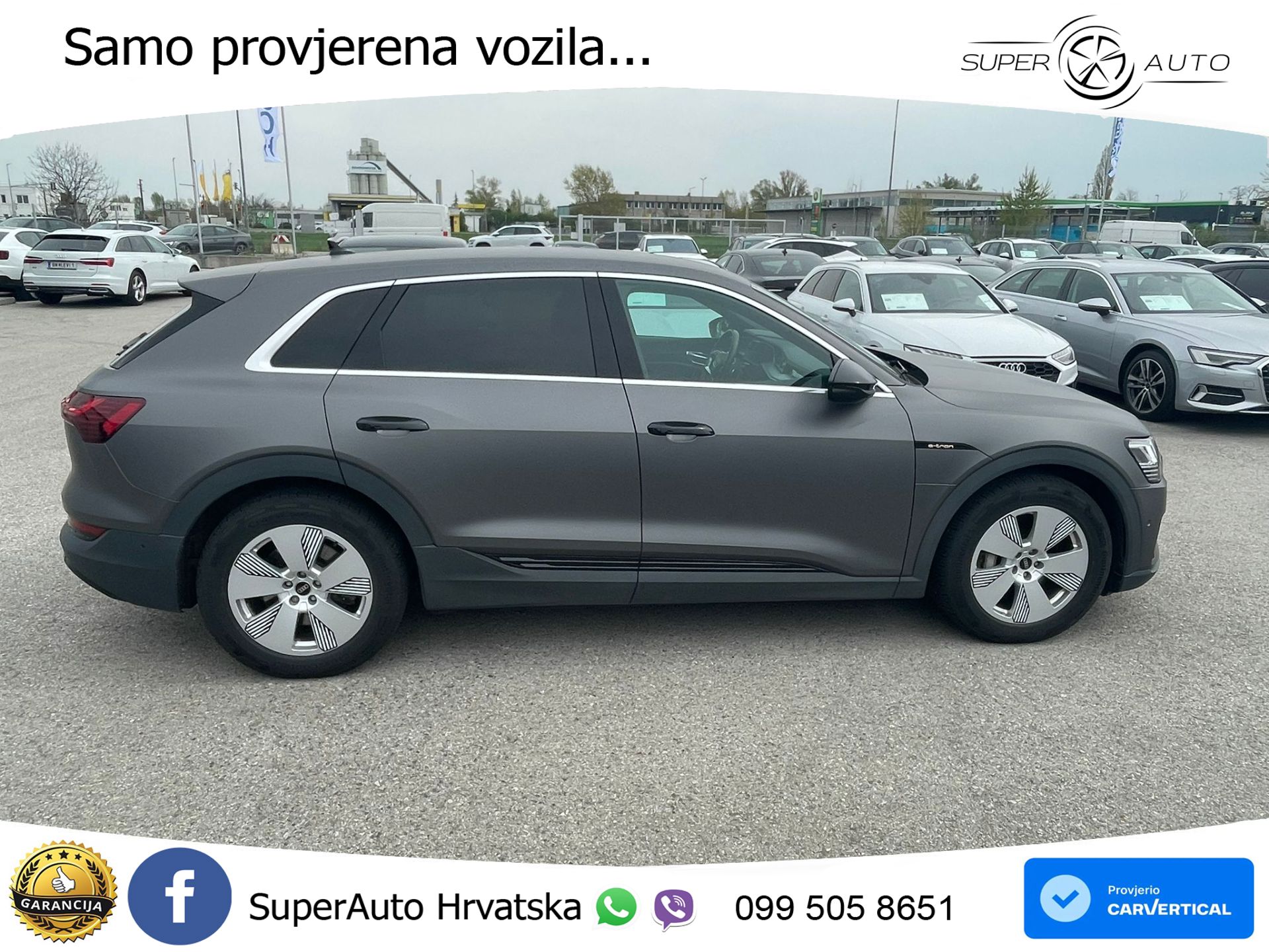 Audi e-tron 50 71 kWh quattro 313 KS, ZRAČNI+VIRT+GR SJED+KAM+PARK