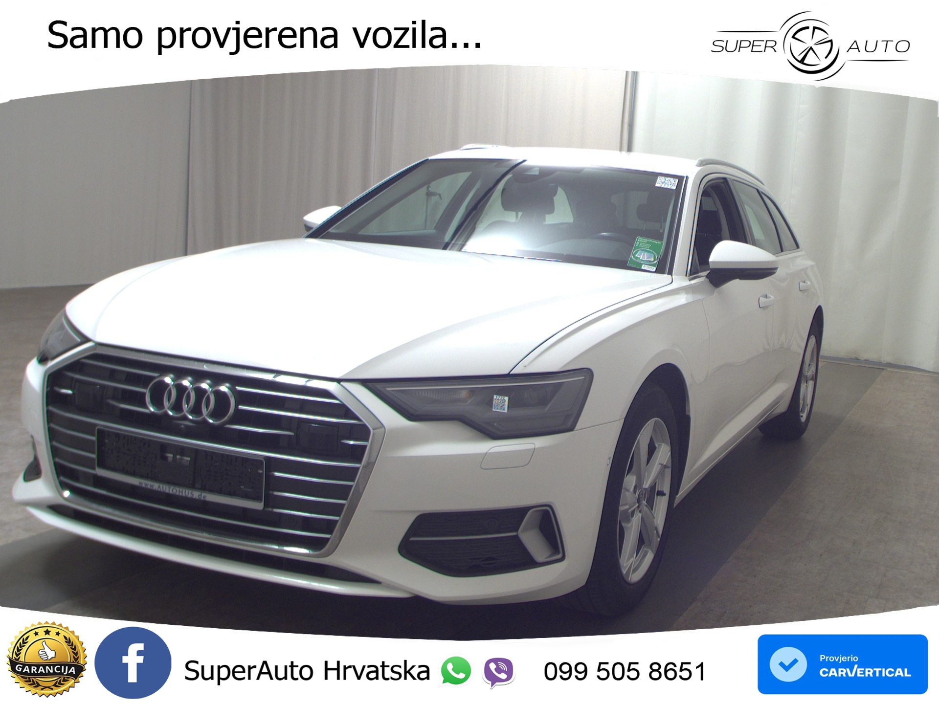 Audi A6 Avant 35 TDI S tronic Sport 163 KS, LED+ACC+360+PDC
