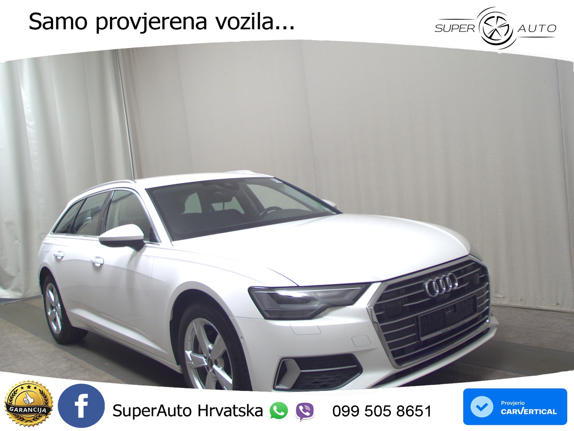 Audi A6 Avant 35 TDI S tronic Sport 163 KS, LED+ACC+360+PDC