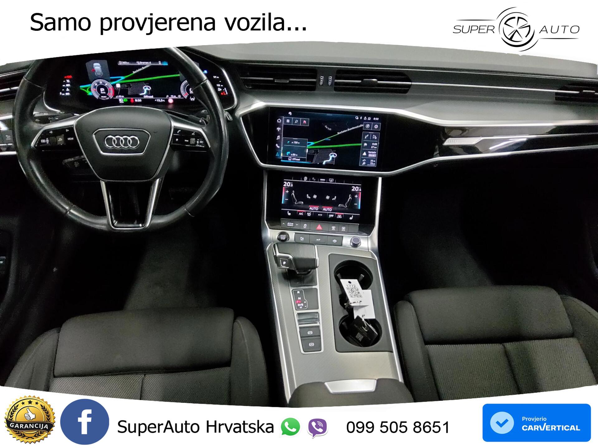 Audi A6 Avant 35 TDI S tronic Sport 163 KS, LED+ACC+360+PDC