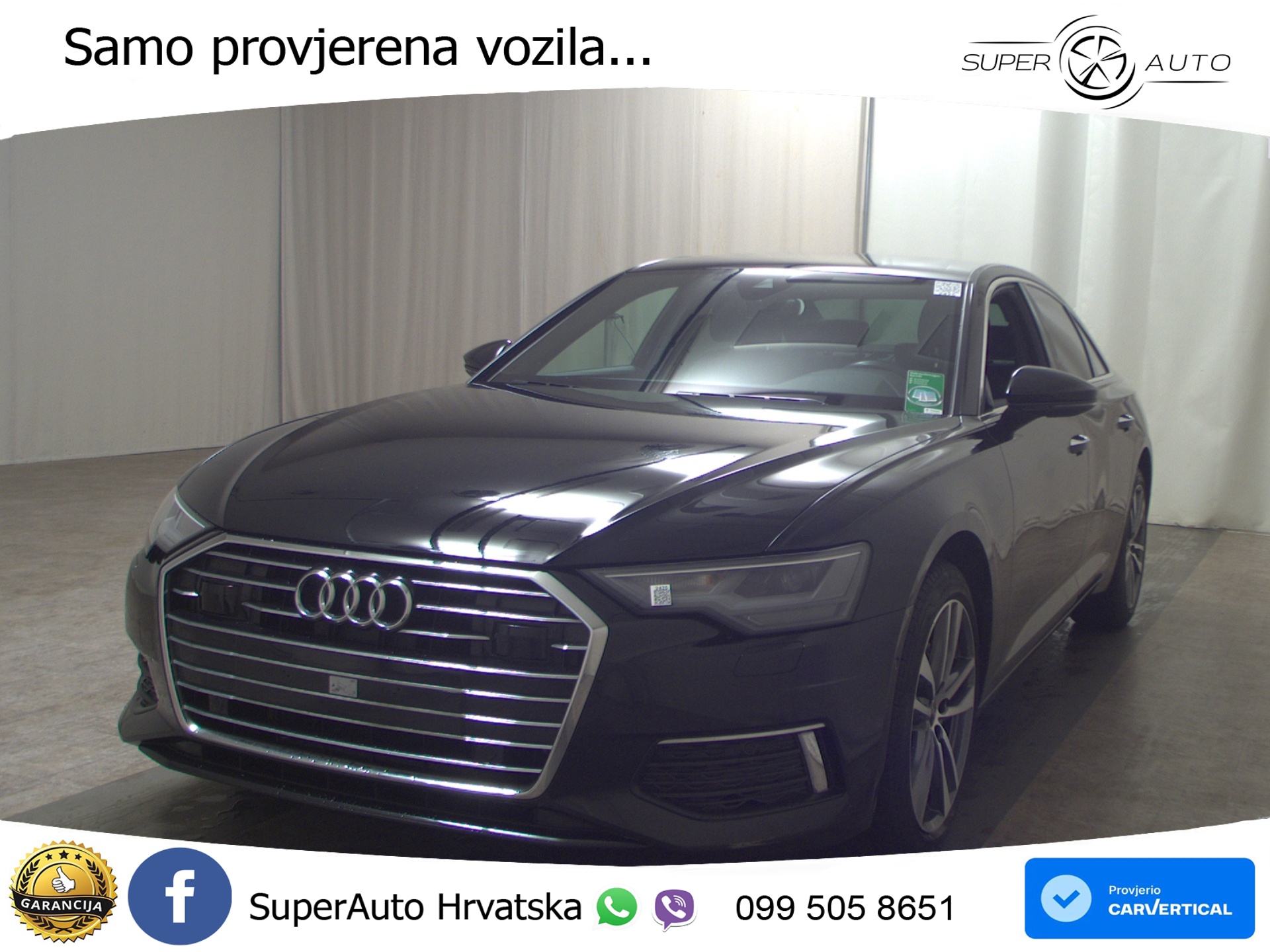 Audi A6 2.0 TDI S tronic 204 KS, LED+ACC+GR SJED+360+VIRT